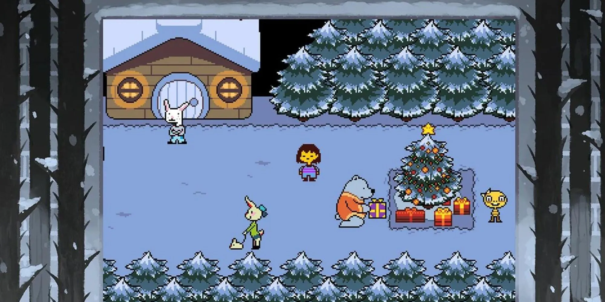 Frisk khám phá thế giới độc đáo trong Undertale, tựa JRPG indie phá vỡ mọi quy tắc truyền thống