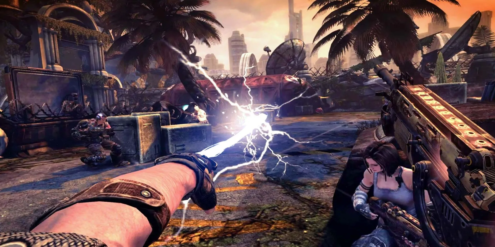 Game thủ thực hiện kỹ năng hạ gục kẻ địch đầy phong cách trong Bulletstorm PS3
