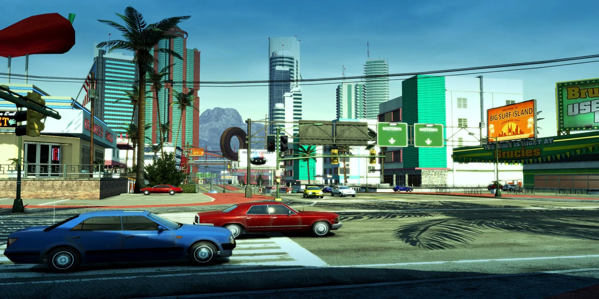 Gameplay Burnout Paradise Remastered trong thành phố thế giới mở Paradise City