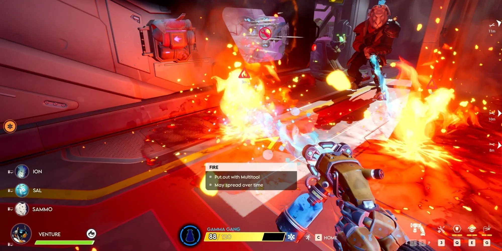 Wildgate: Game bắn súng đồng đội mới từ cựu binh Blizzard 1 Gameplay Wildgate: Giao tranh khốc liệt giữa các phi hành đoàn trong không gian
