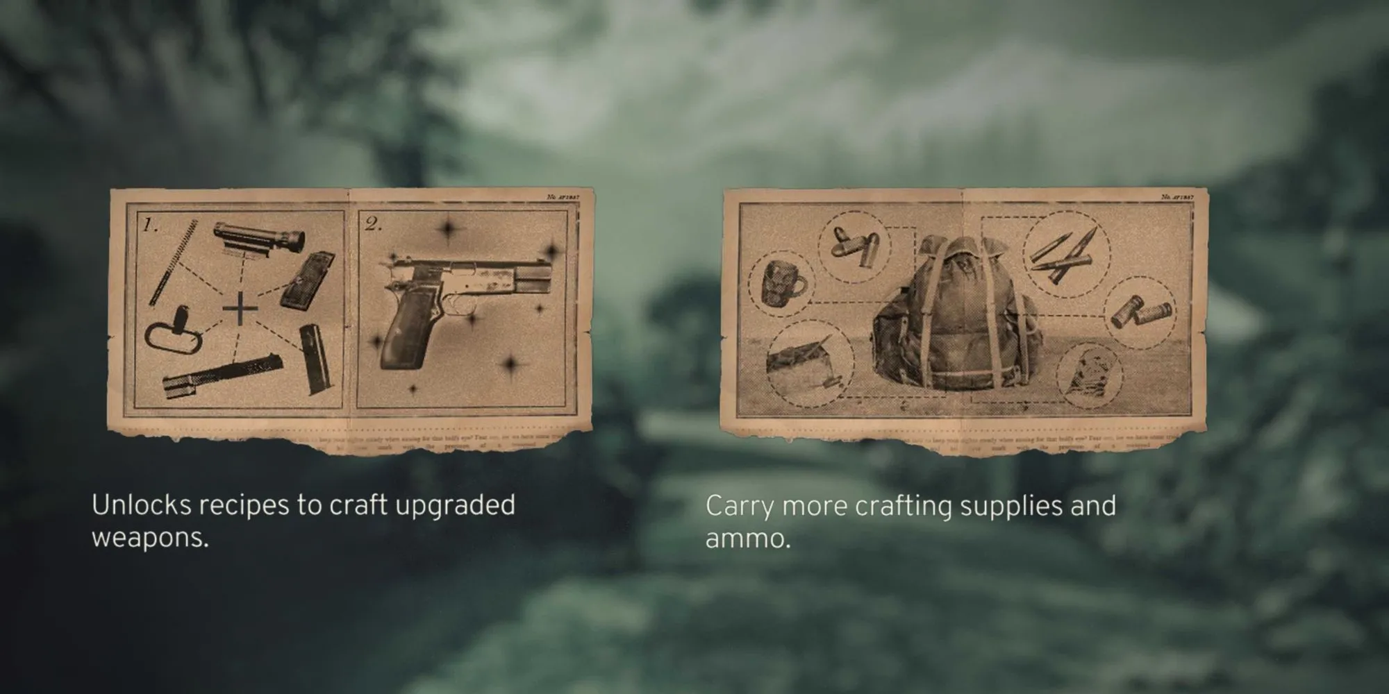 Giao diện kỹ năng Gunsmith và Deep Pockets trong Atomfall, hai kỹ năng quan trọng cho người chơi