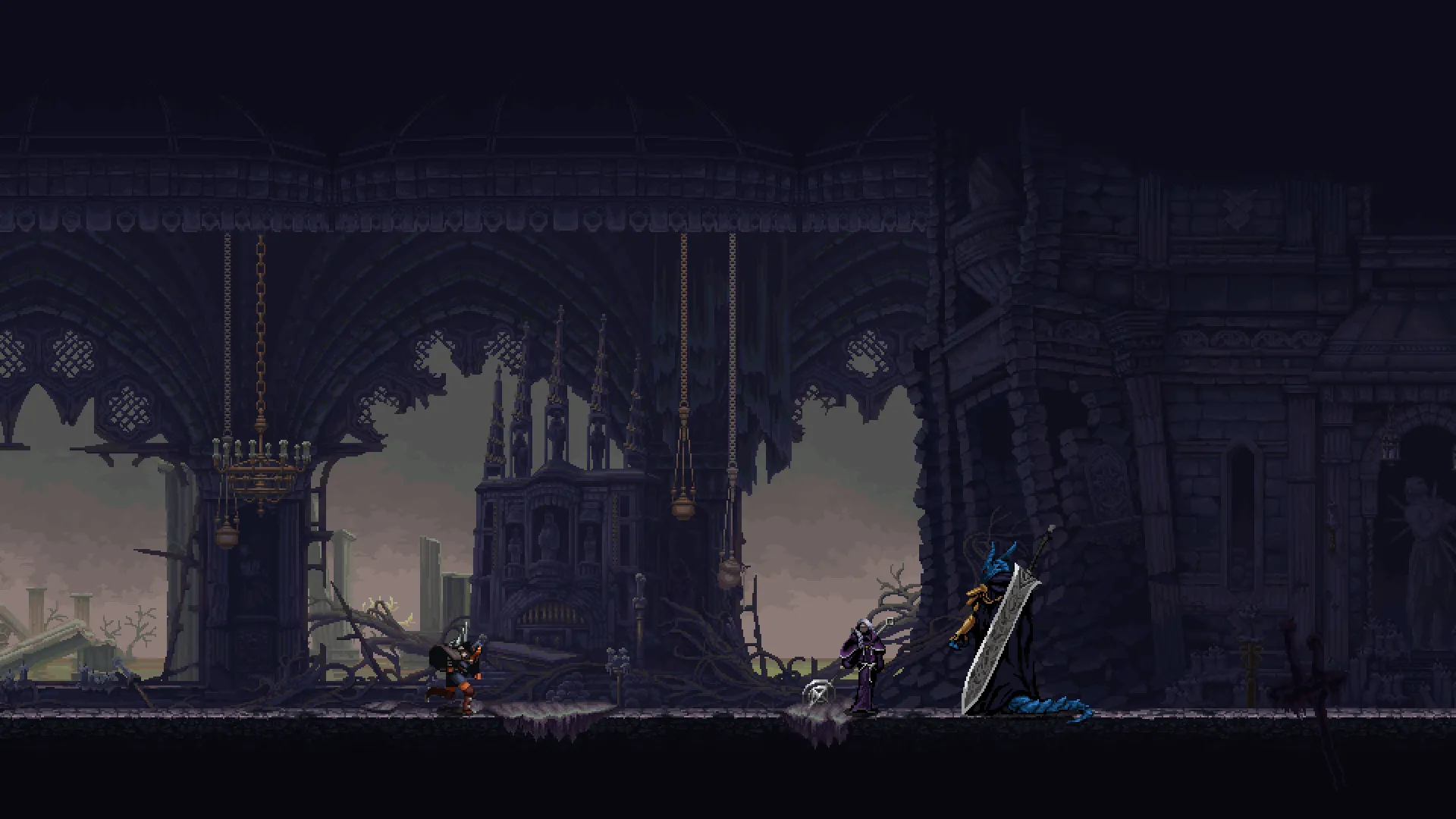 Giao diện lựa chọn nhân vật hoặc cảnh từ game Dragon Is Dead