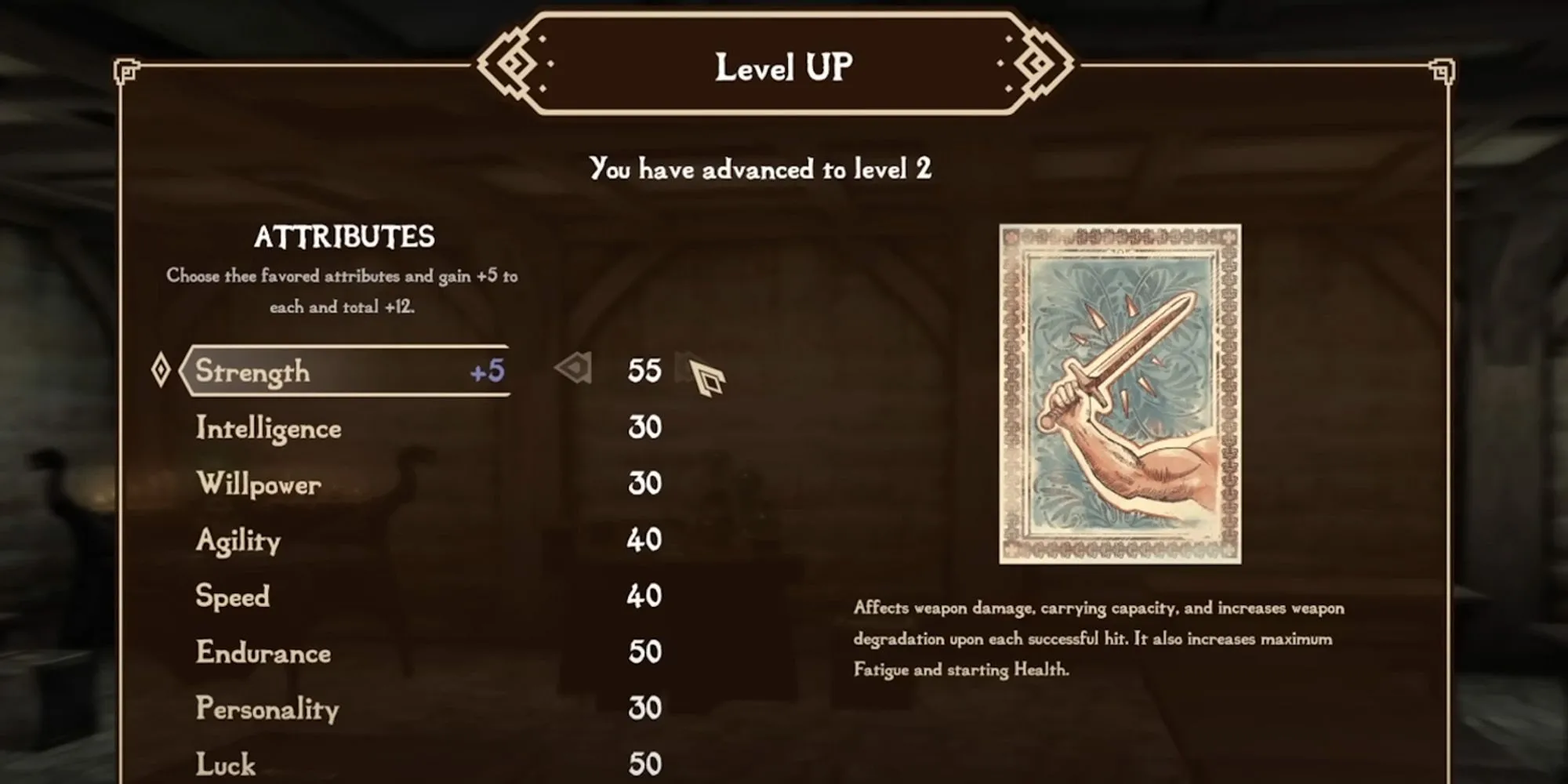 Giao diện người dùng (UI) của Skyblivion, giữ phong cách Oblivion gốc nhưng có cải tiến theo hướng hiện đại và thân thiện hơn