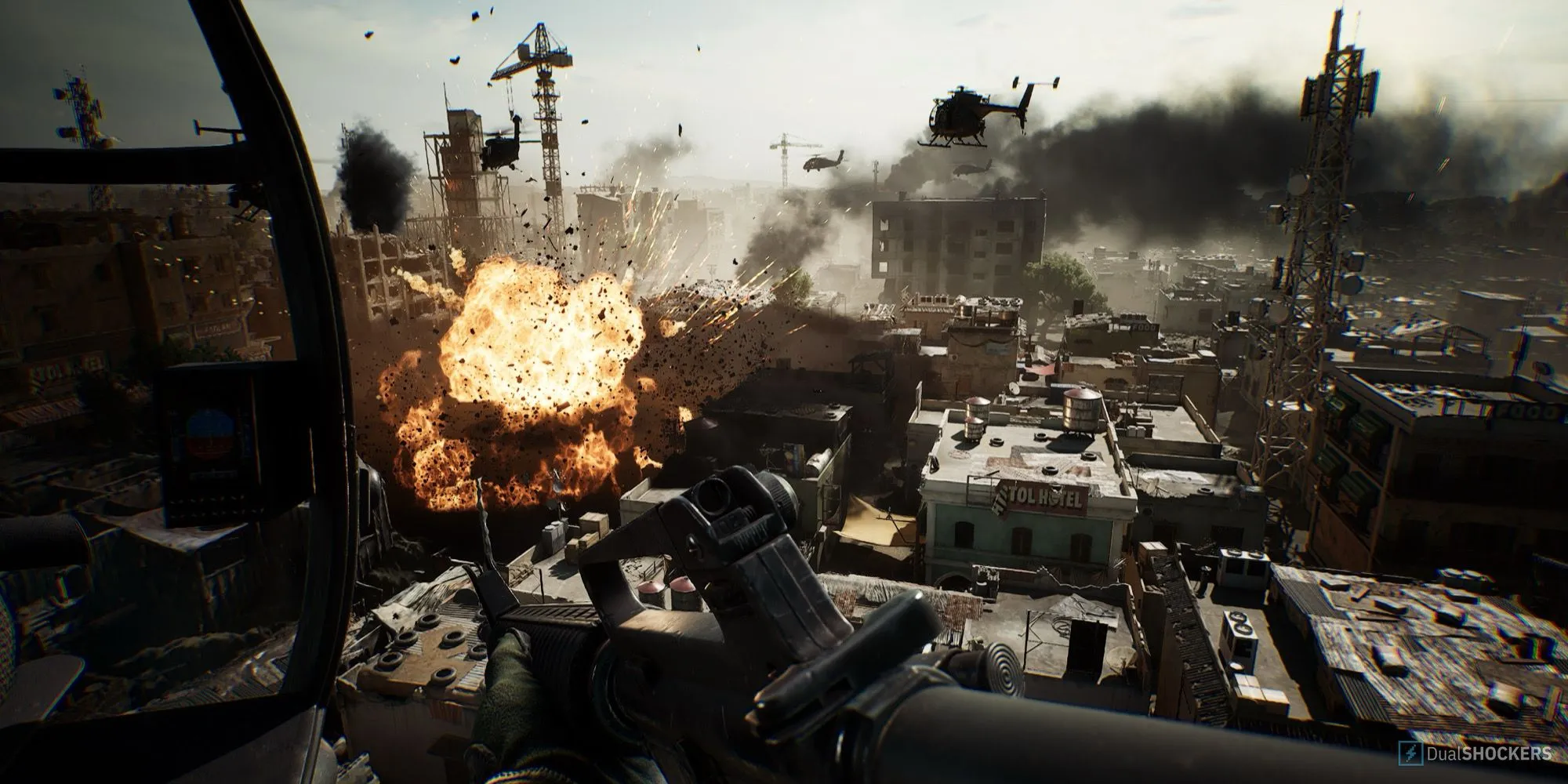 Giao diện tùy chọn độ khó dự kiến trong Delta Force Black Hawk Down Solo Mode