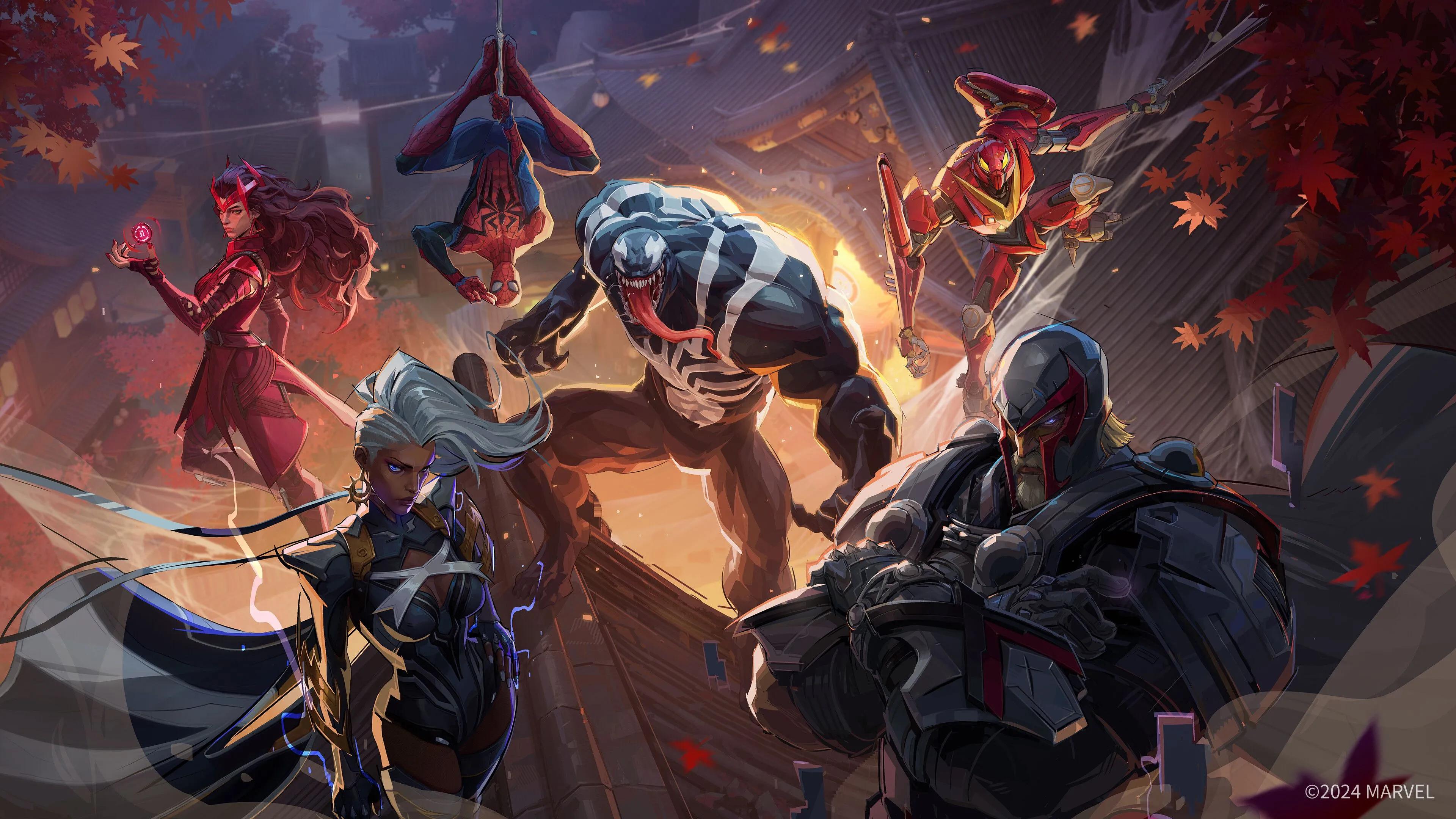 Góc nhìn cận cảnh hành động phối hợp giữa các anh hùng trong game Marvel Rivals