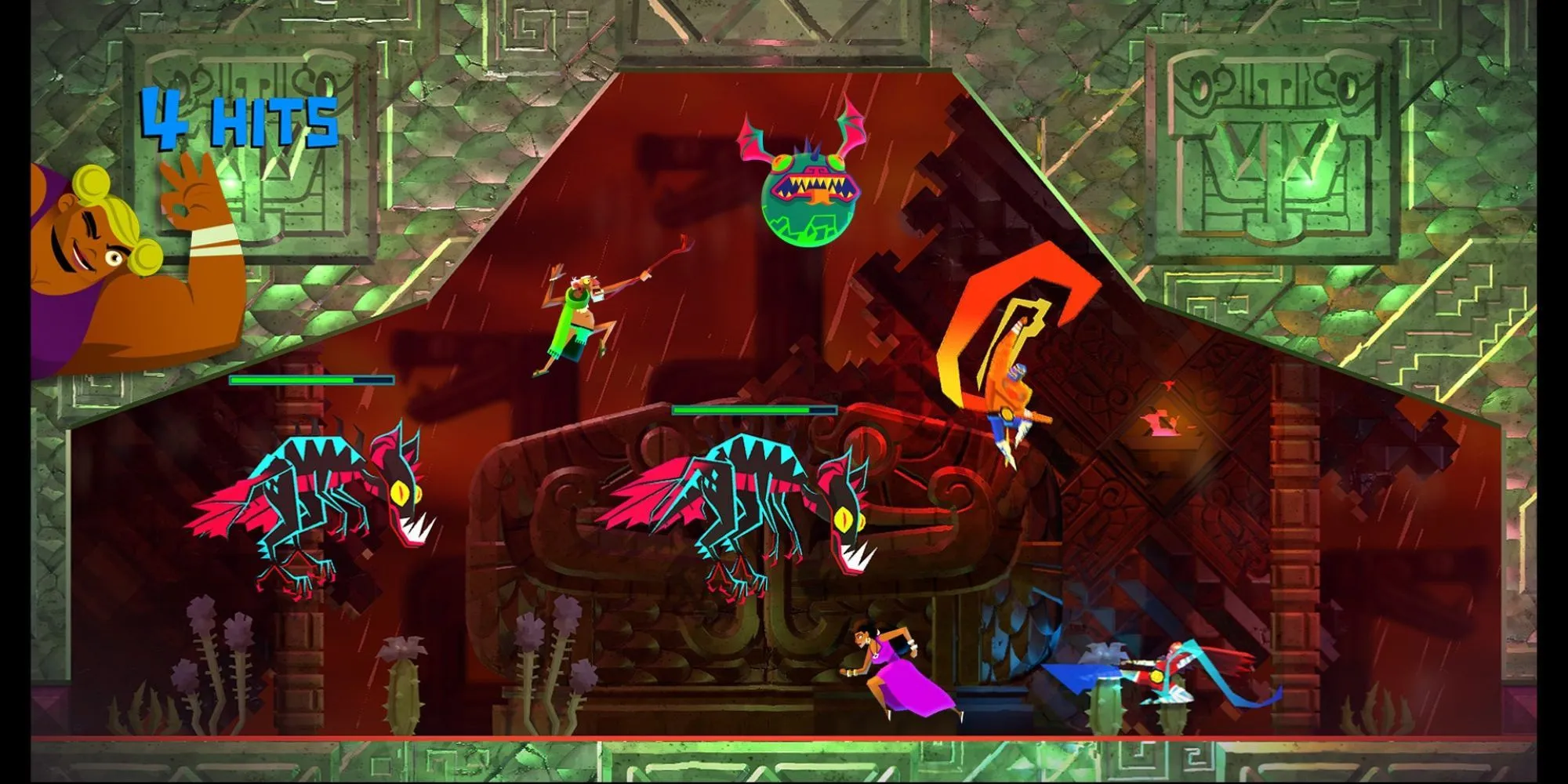 Guacamelee 2 Co-op Gameplay