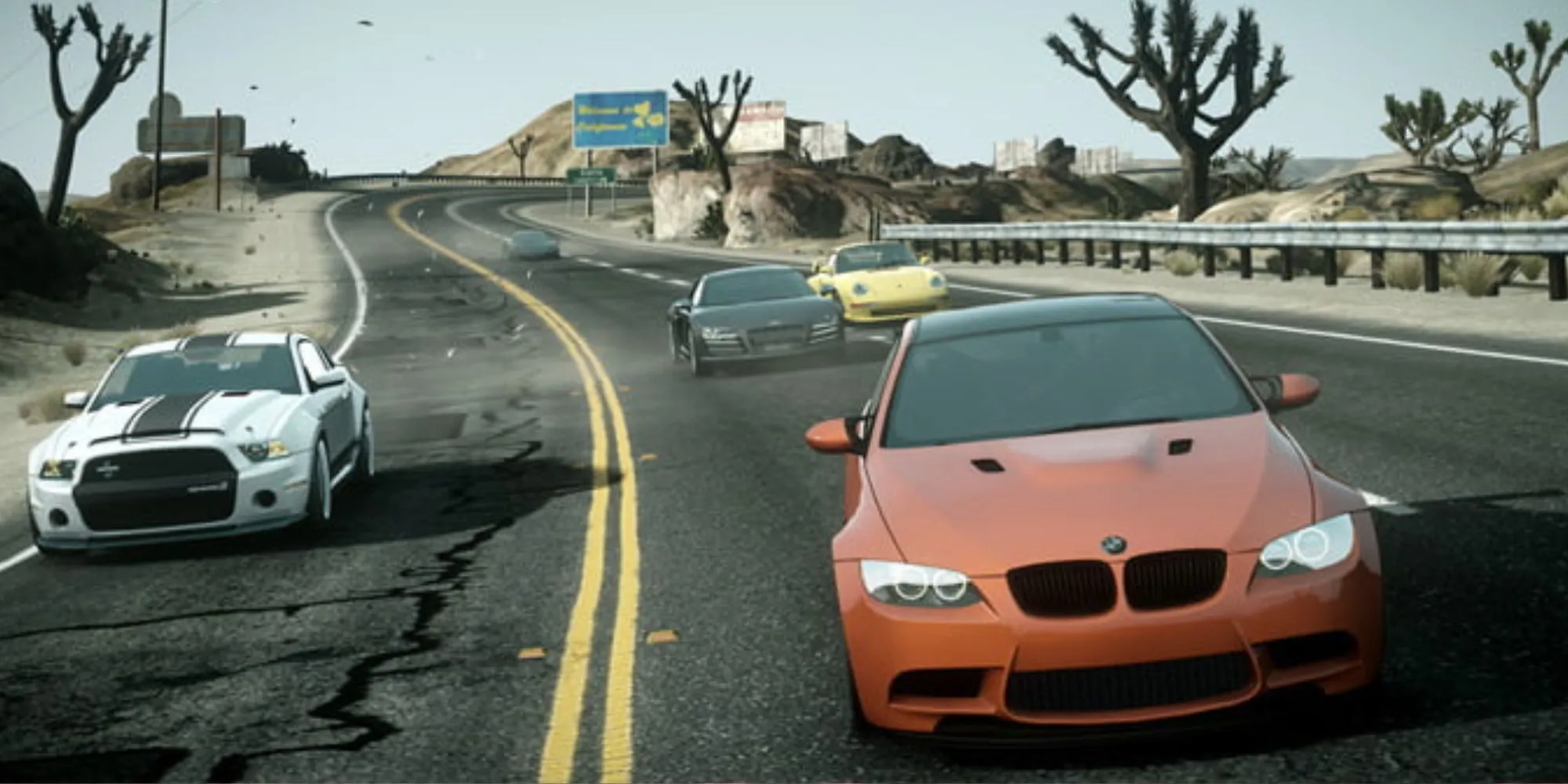 Những Tựa Game Need for Speed Huyền Thoại Nào Xứng Đáng Được Remaster/Remake? 1 Hình ảnh chiếc xe đua đang di chuyển qua một khu vực núi phủ tuyết trong game Need for Speed: The Run