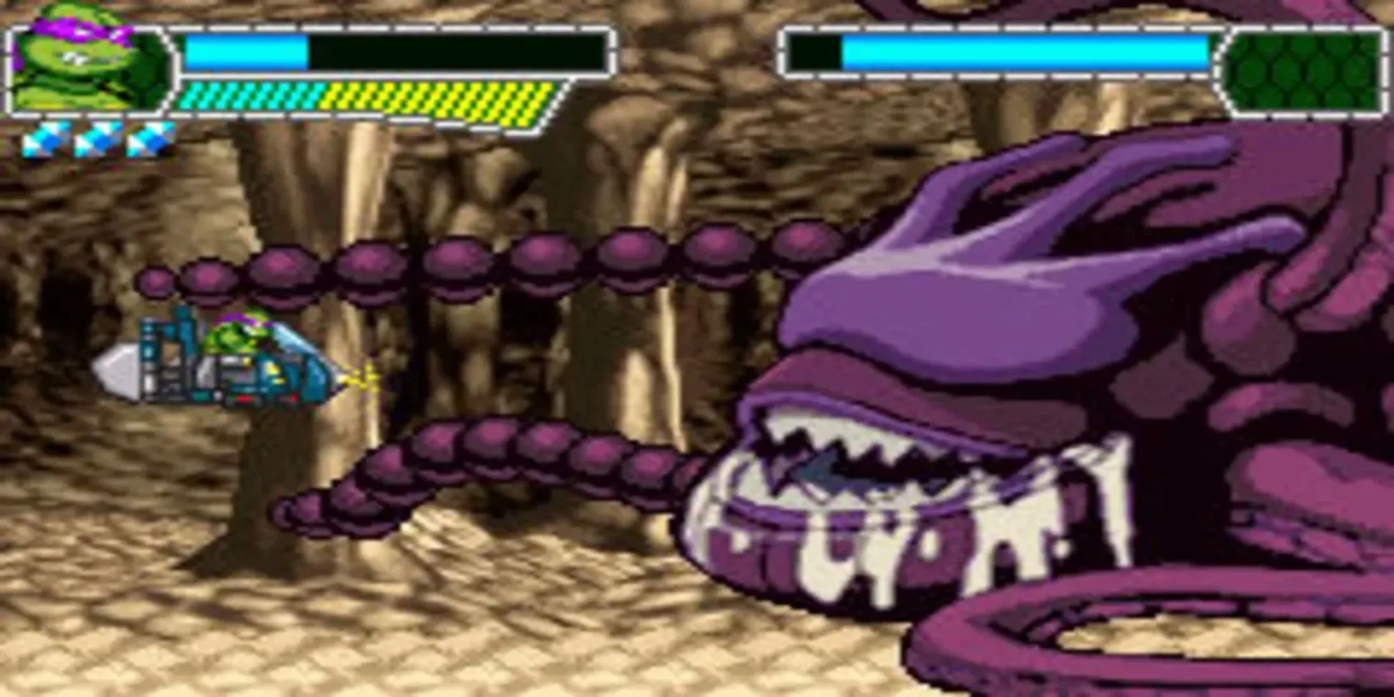 Hình ảnh chiến đấu trong Teenage Mutant Ninja Turtles 2 Battle Nexus từ cơ sở dữ liệu game