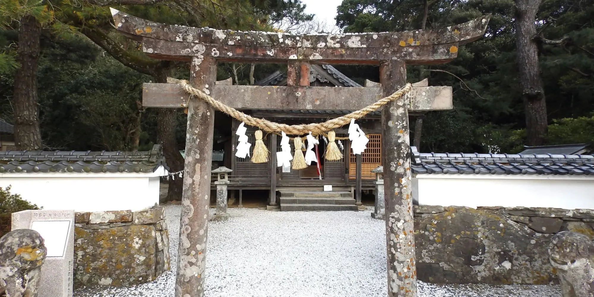 Hình ảnh Đền Watazumi ở Tsushima, địa điểm linh thiêng liên quan đến Ghost of Tsushima