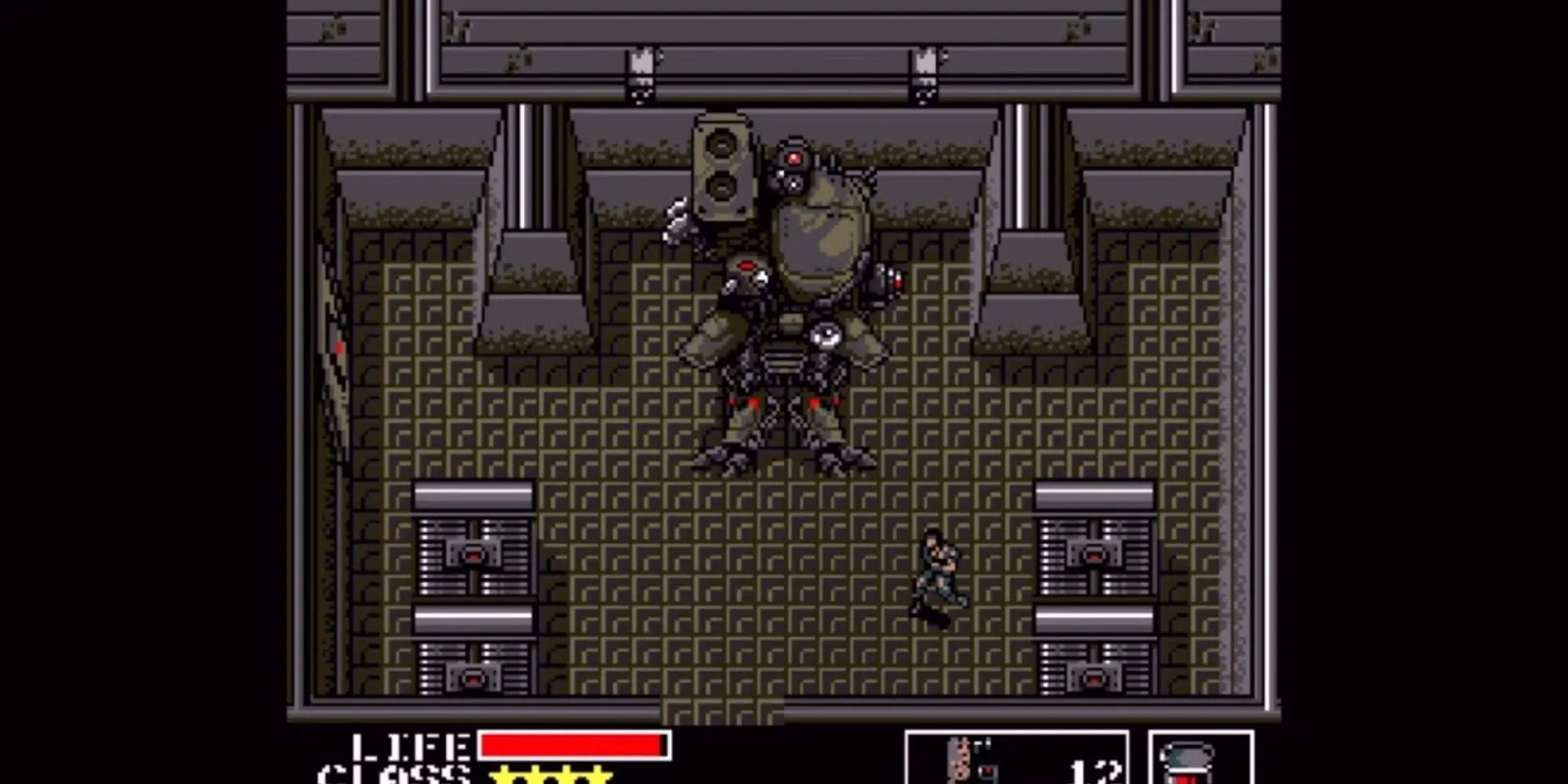 Hình ảnh Solid Snake trong game Metal Gear phiên bản gốc năm 1987