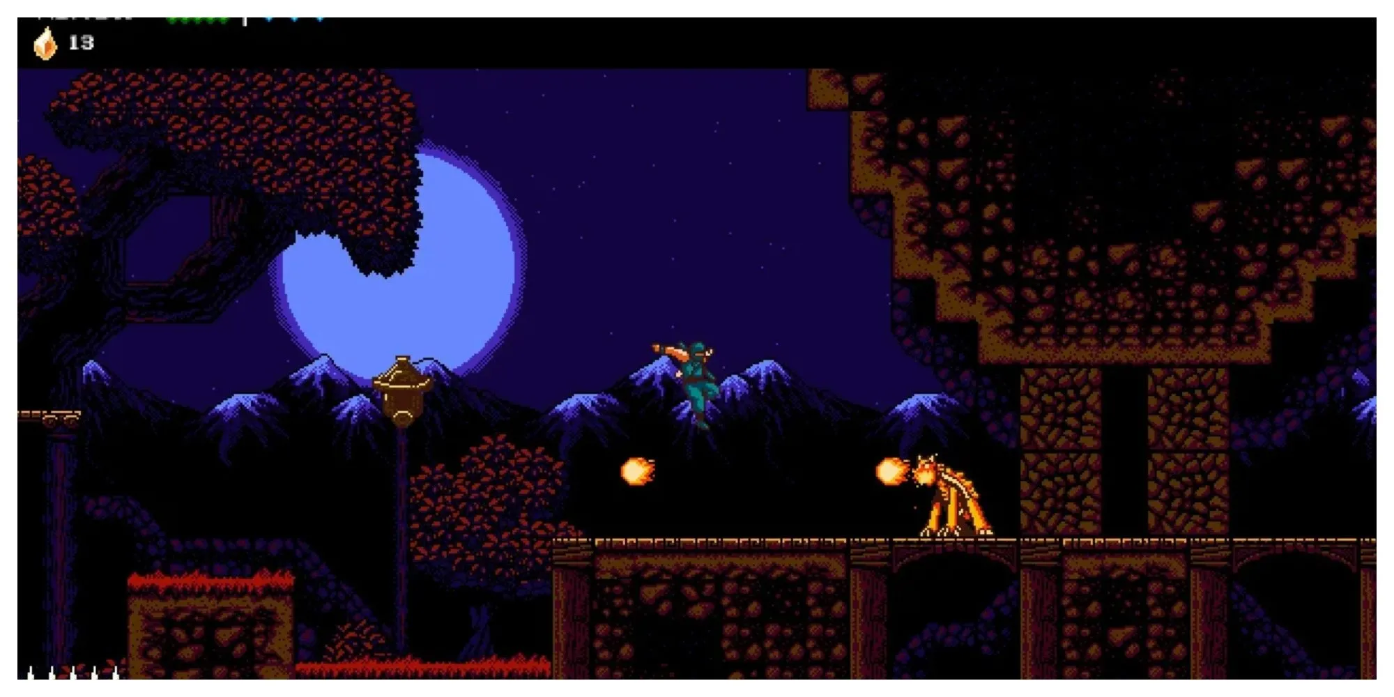 Hình ảnh The Messenger, một game Metroidvania phong cách pixel art đặc sắc