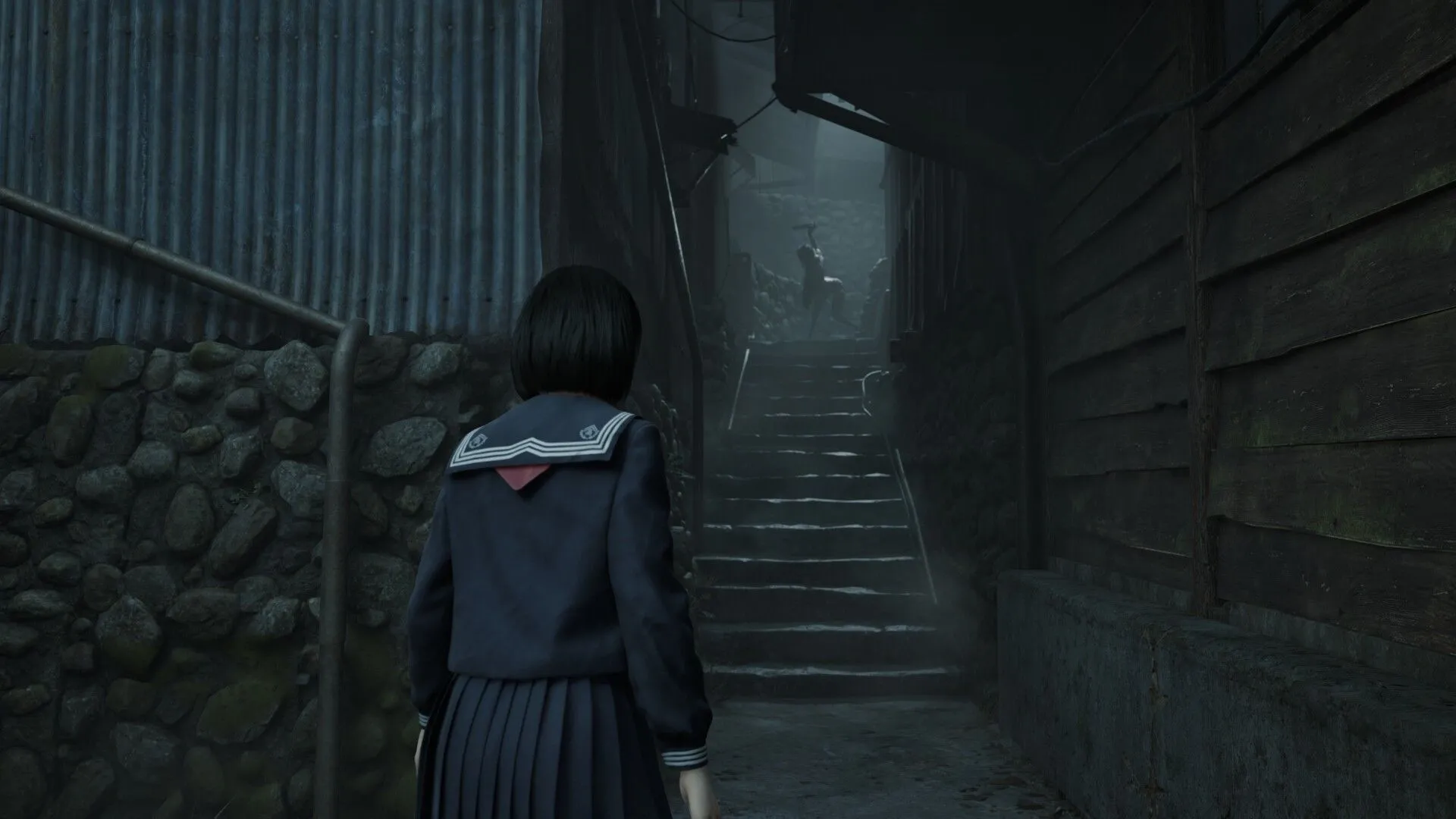 Hình ảnh từ Silent Hill f với không khí u ám đặc trưng