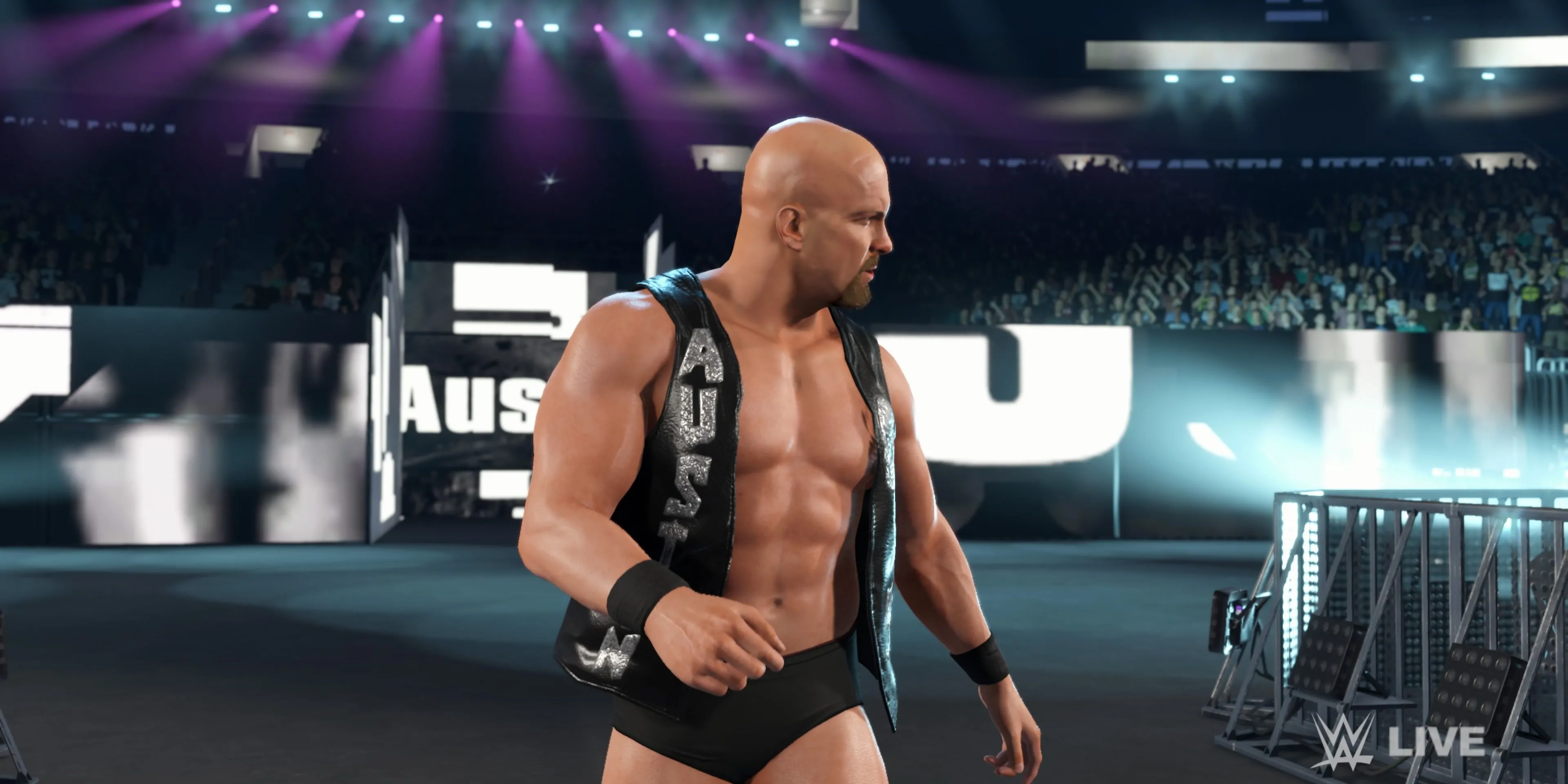 Huyền thoại &quot;Stone Cold&quot; Steve Austin trong WWE 2K25