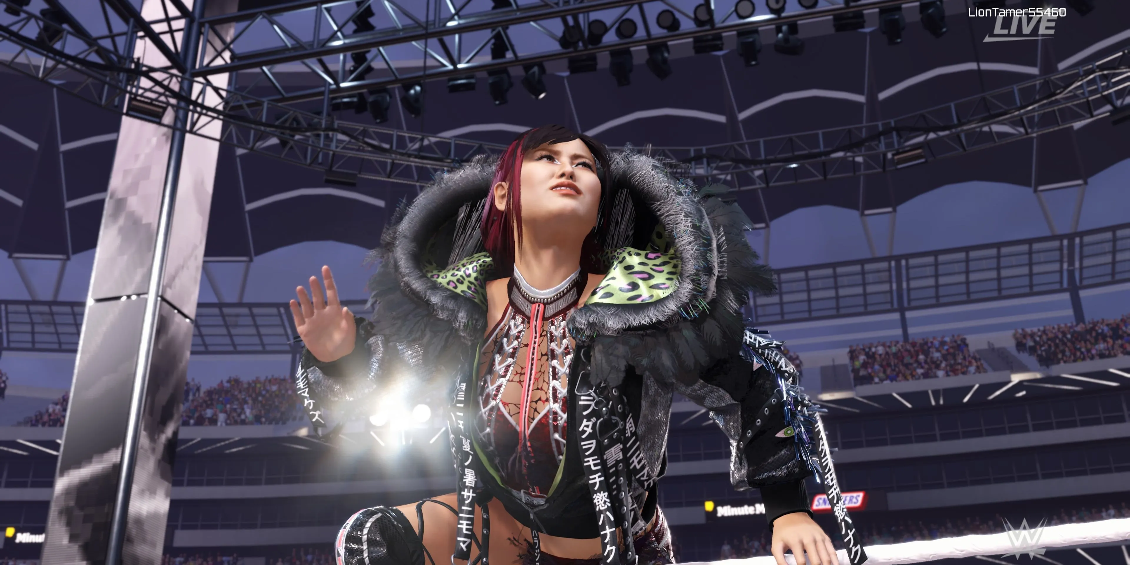 Iyo Sky, thiên tài trên không, trong WWE 2K25