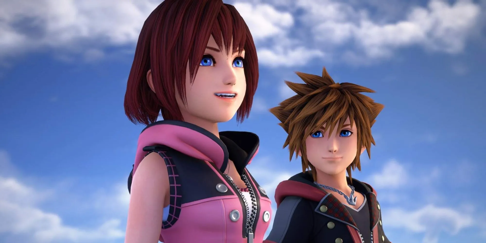Kairi và Sora trong Kingdom Hearts 3