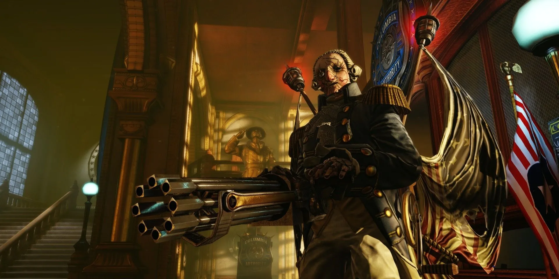Kẻ thù Motorized Patriot đầy thách thức trong BioShock Infinite