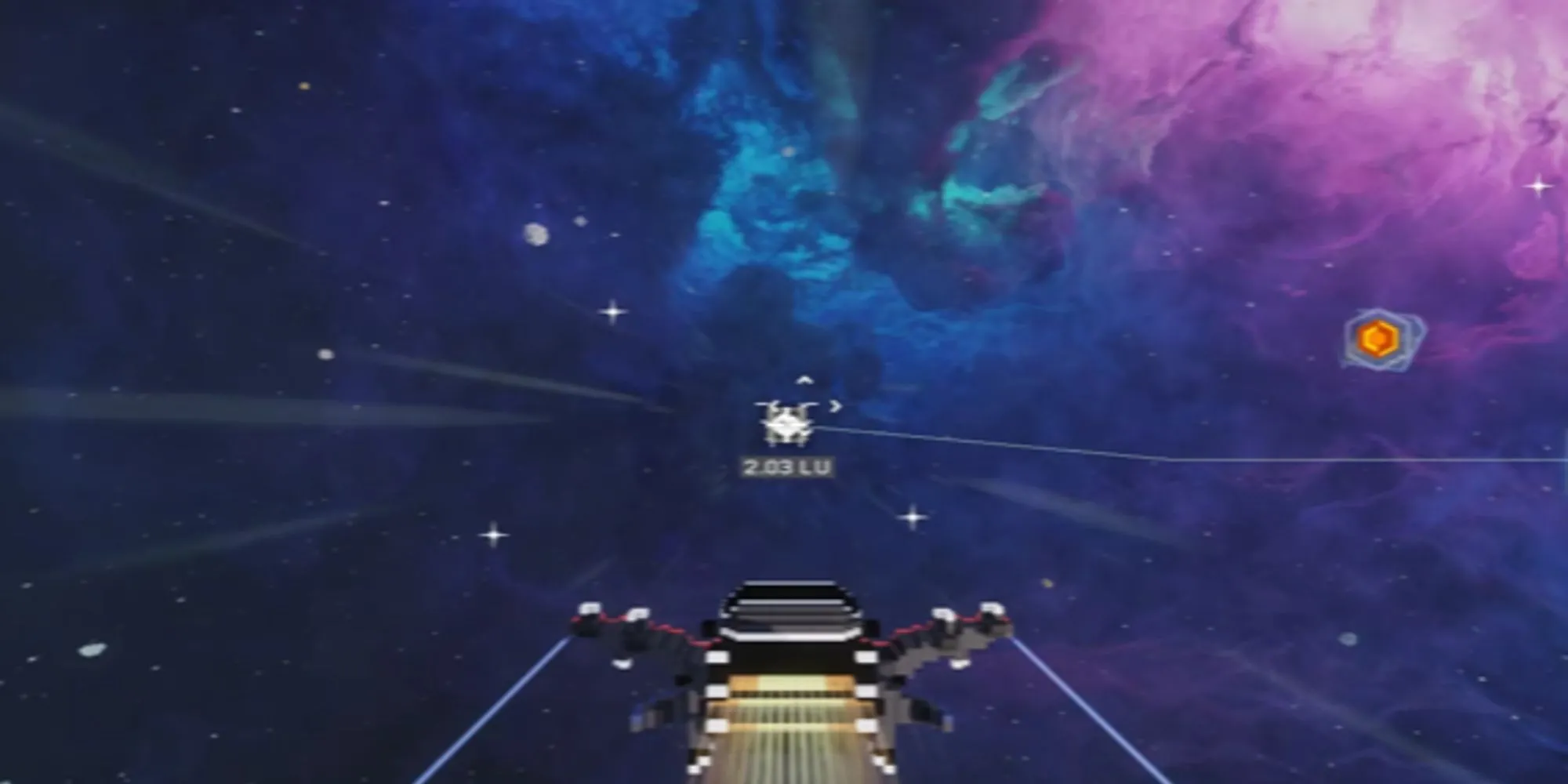 Khám phá không gian tuyệt đẹp trong game Cubic Odyssey với những tinh vân rực rỡ