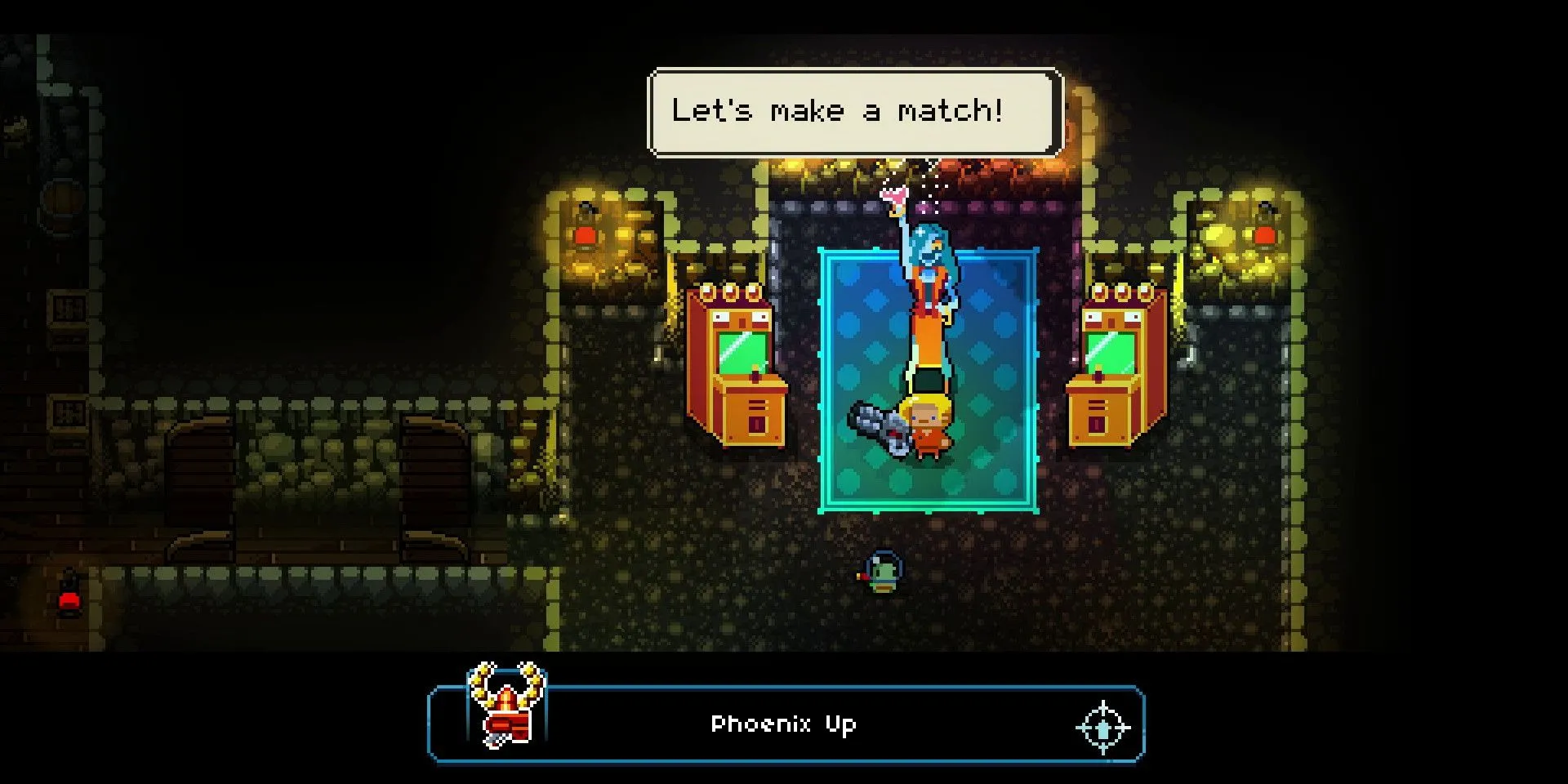 Kích hoạt hiệu ứng cộng hưởng vũ khí trong Enter the Gungeon