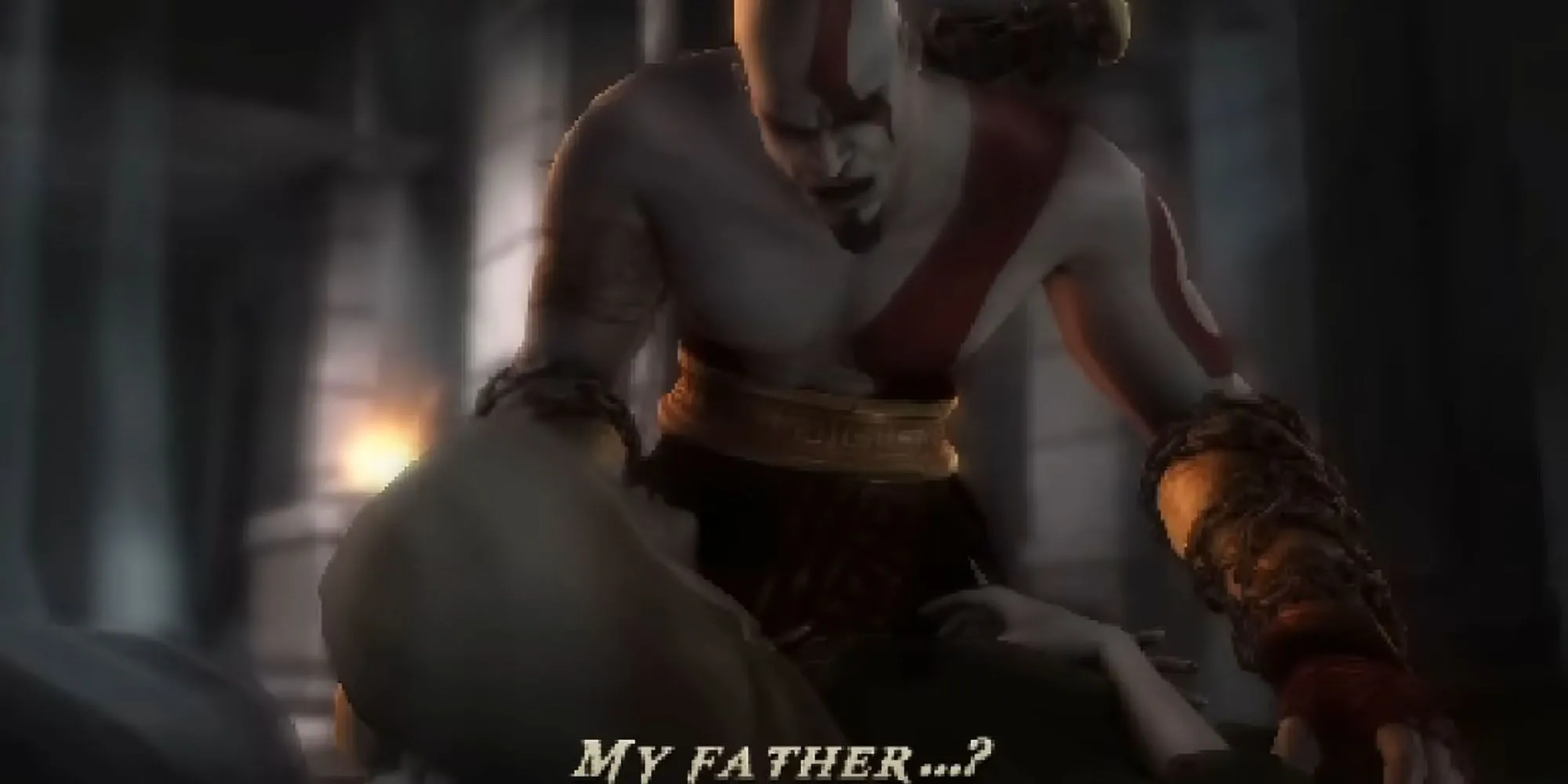 Kratos sử dụng Arms of Sparta trong God of War Ghost of Sparta
