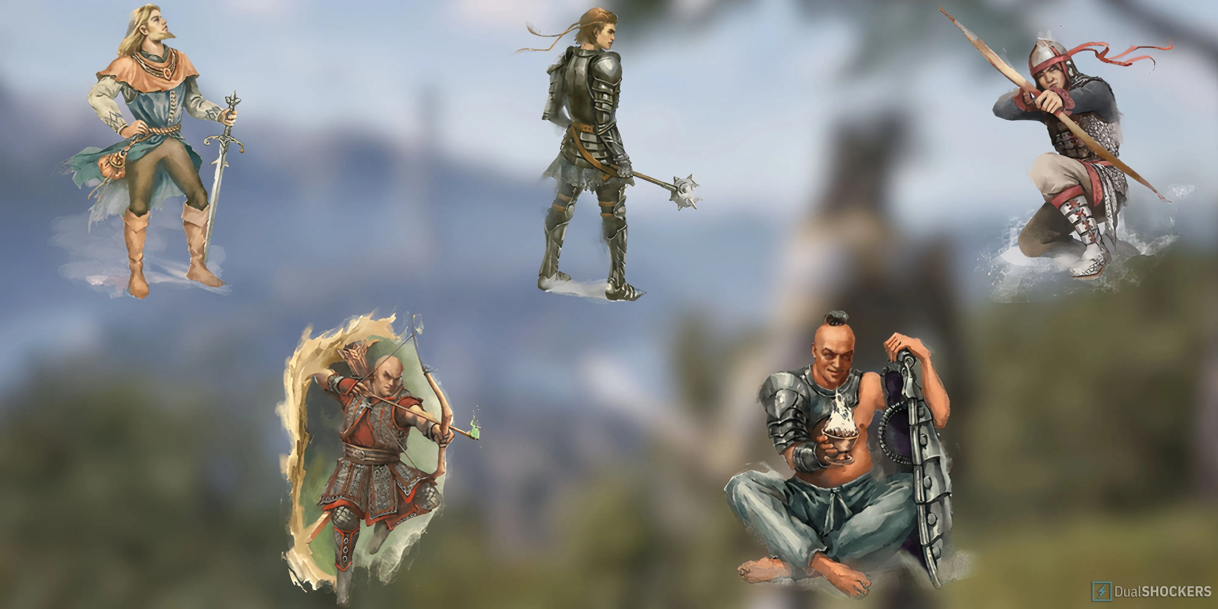 Khám Phá Các Bang Hội Trong Oblivion Remastered: Hướng Dẫn Chi Tiết Cách Gia Nhập 1 Lựa chọn các lớp nhân vật ban đầu trong game The Elder Scrolls IV Oblivion Remastered