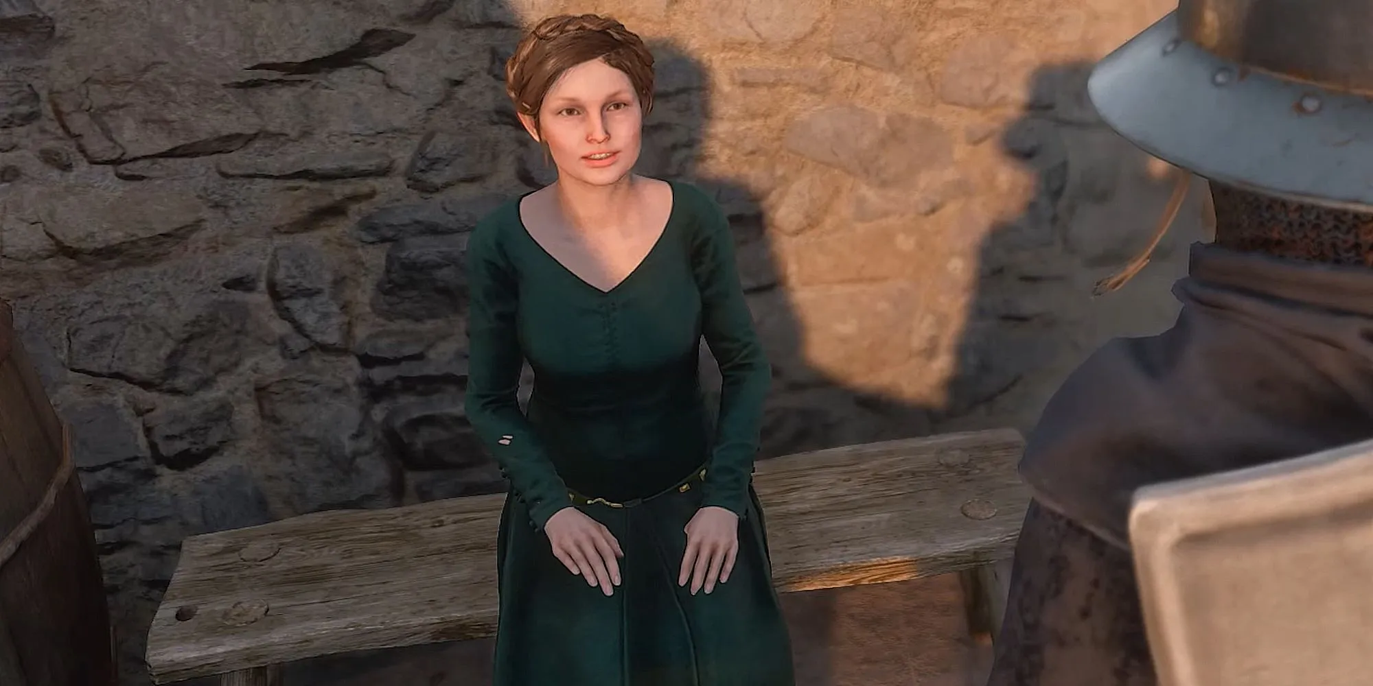 Margaret trong nhiệm vụ Victimised của Kingdom Come Deliverance 2