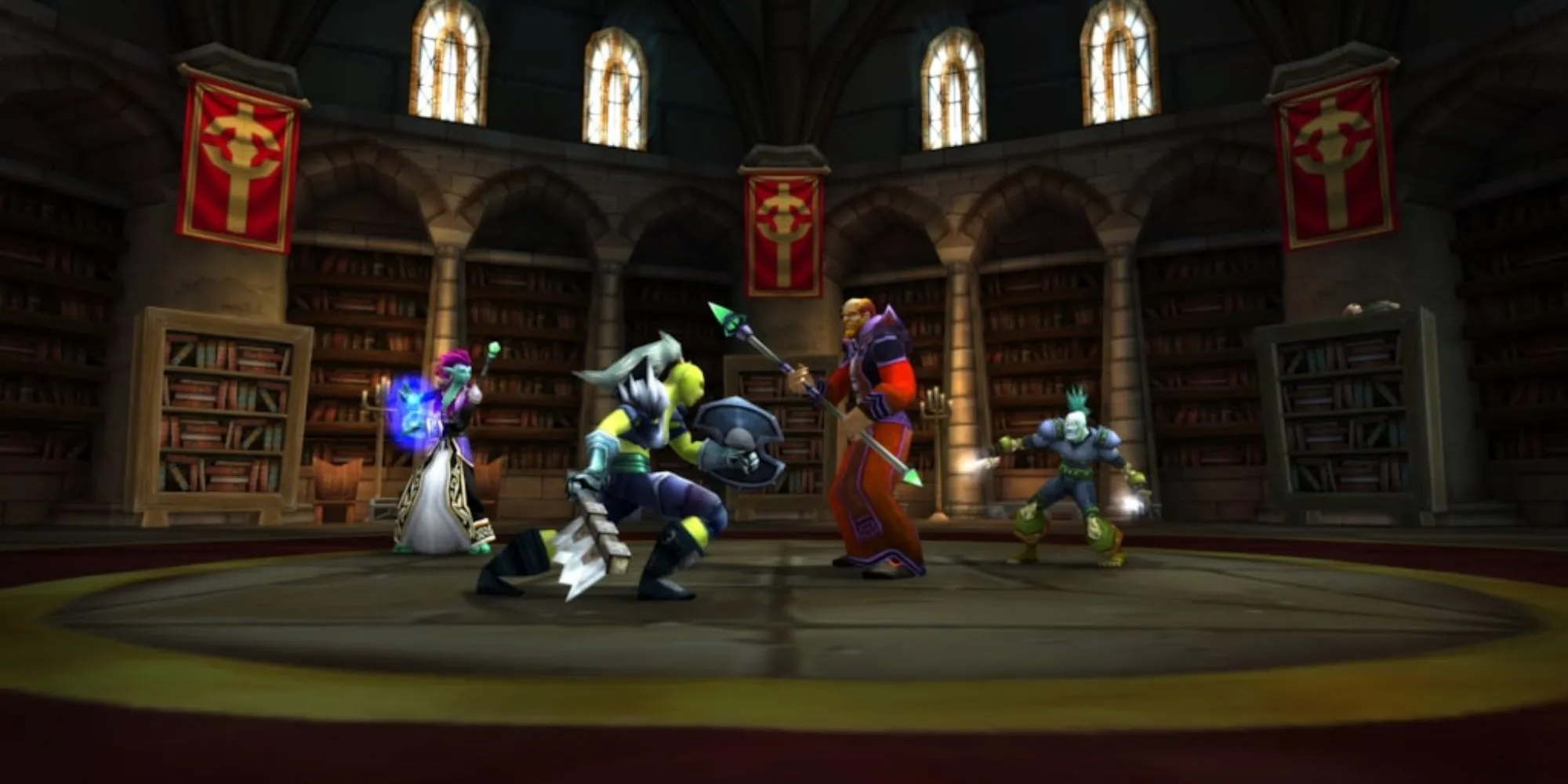 Một cảnh quan hùng vĩ trong World of Warcraft