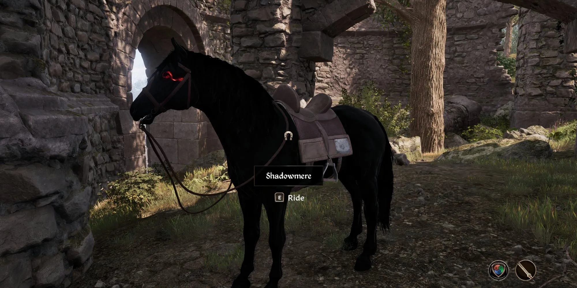 Ngựa Shadowmere huyền thoại trong Oblivion Remastered