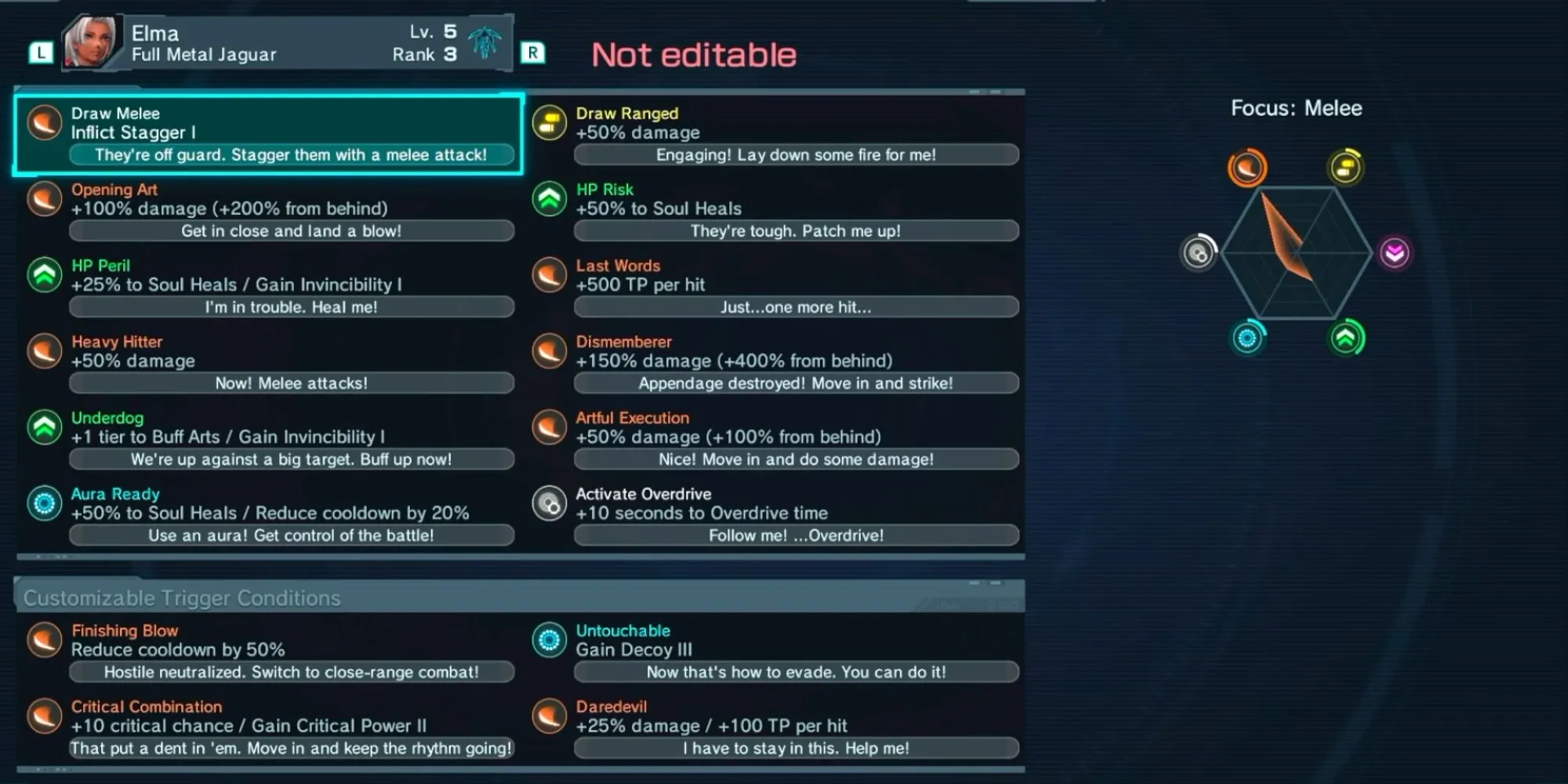 Nhân vật Elma và Lin trong trận chiến Xenoblade Chronicles X, sẵn sàng cho Soul Voice đồng đội