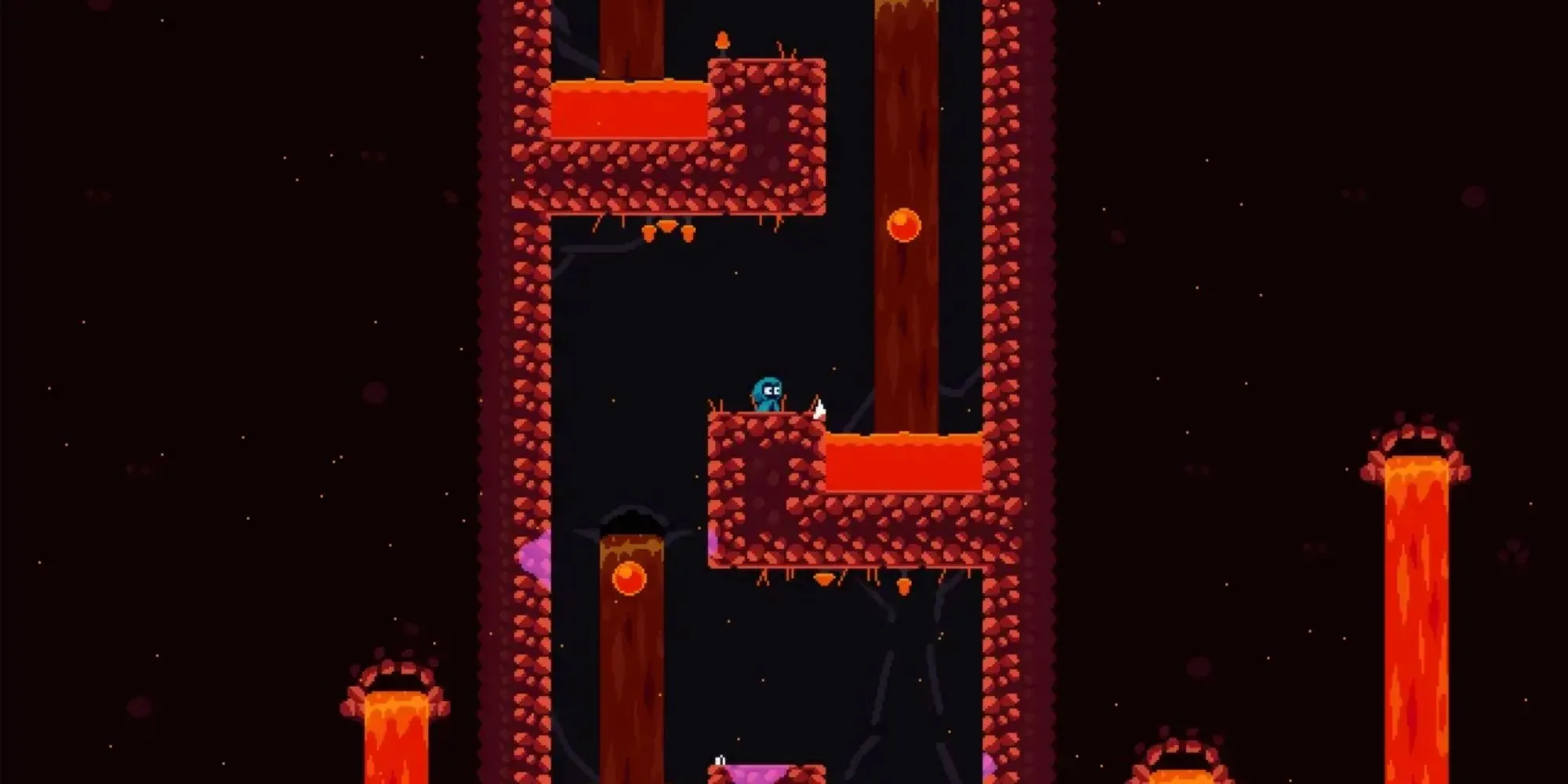 Top 10 Game Platformer Độc Đáo Không Cần Nút Nhảy Khiến Game Thủ Bất Ngờ 1 Nhân vật Splodey sử dụng vụ nổ để di chuyển trong game platformer không cần nhảy Splodey