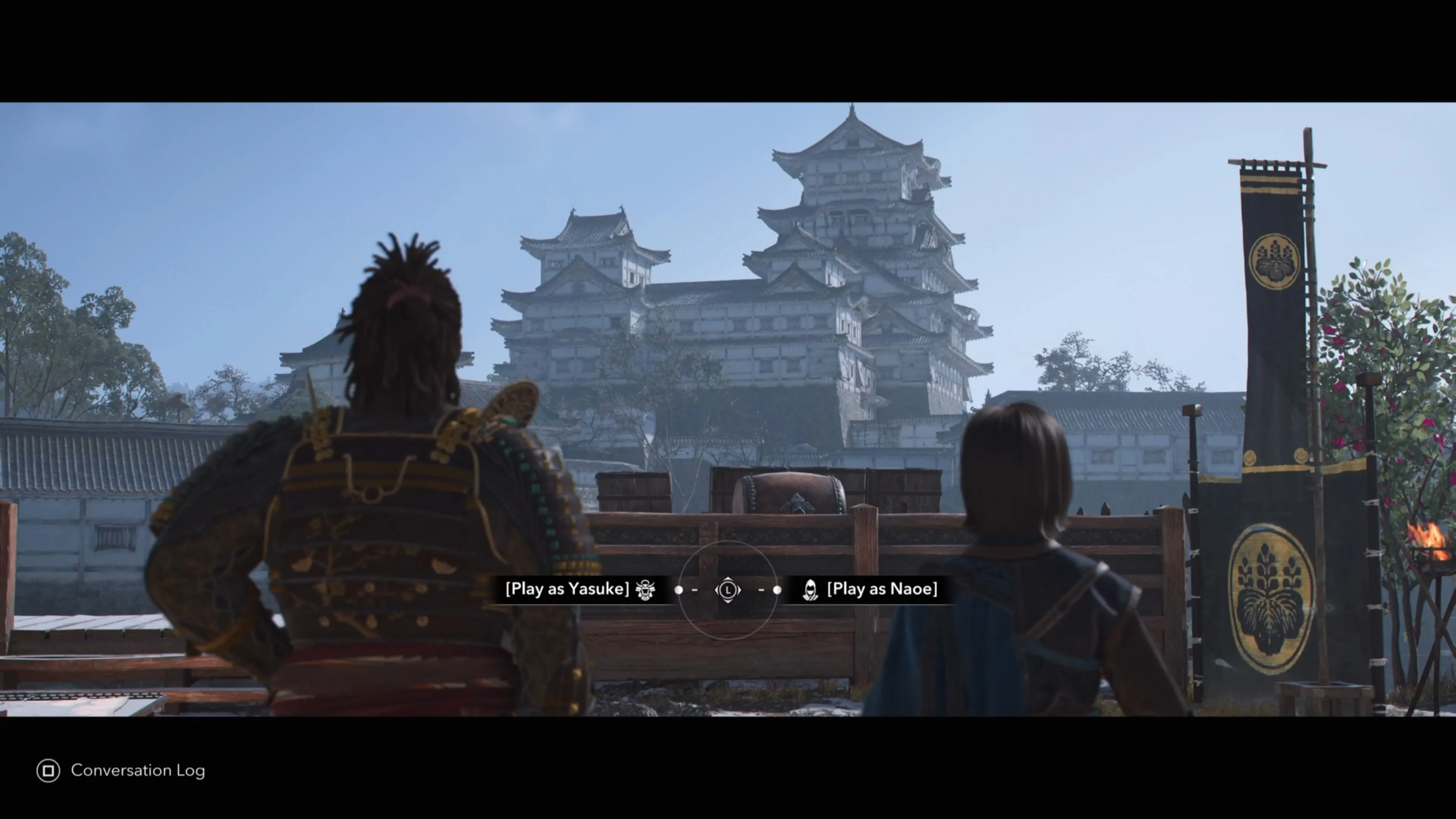 Nhân vật Yasuke và Naoe trong Assassin's Creed Shadows
