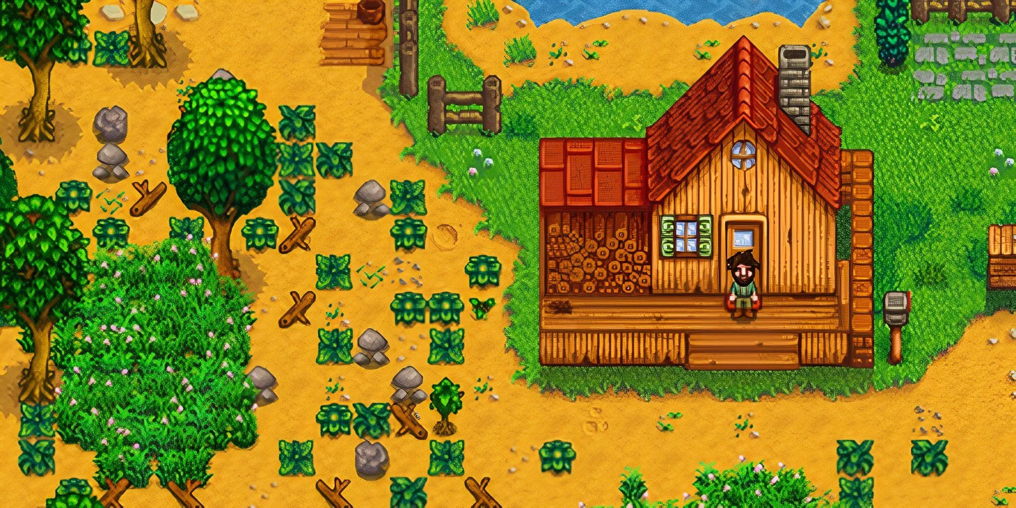Nông trại trù phú và cuộc sống bình yên trong Stardew Valley