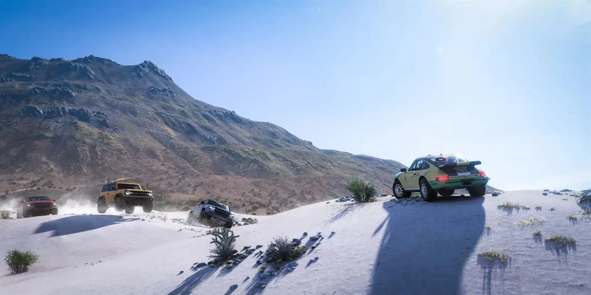 Siêu xe đua trong khung cảnh tuyệt đẹp của Forza Horizon 5