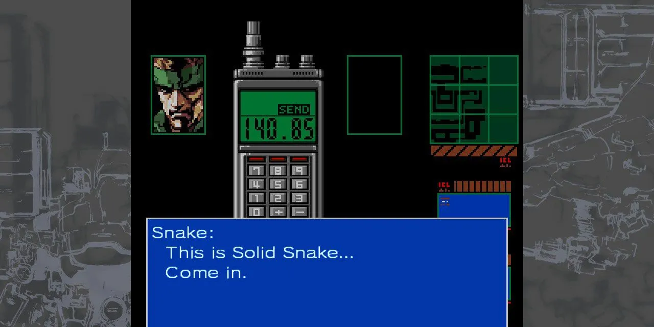 Solid Snake trong Metal Gear 2, một bước tiến so với phiên bản đầu tiên