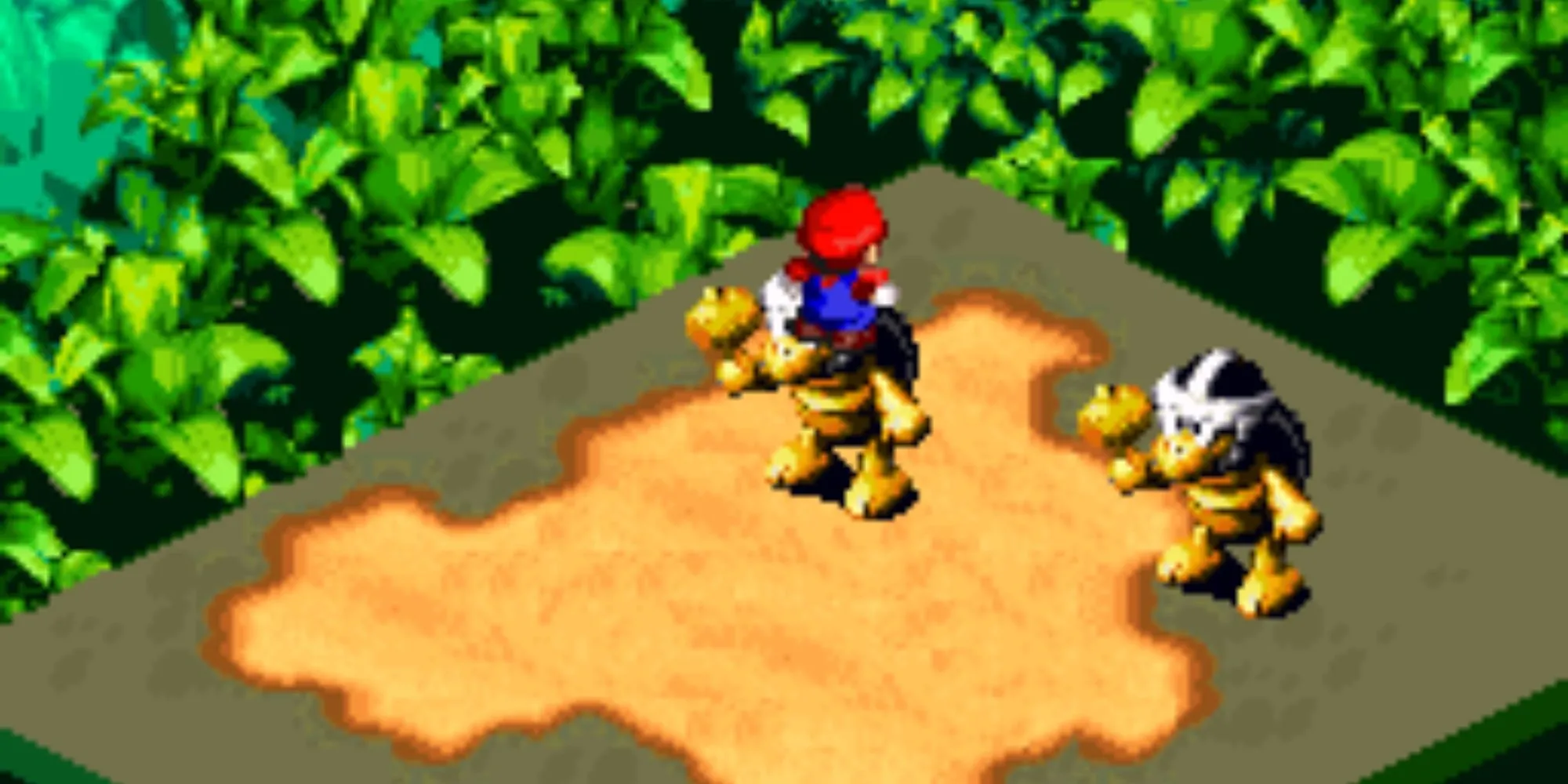 Super Mario RPG Legend Of The Seven Stars cảnh chiến đấu