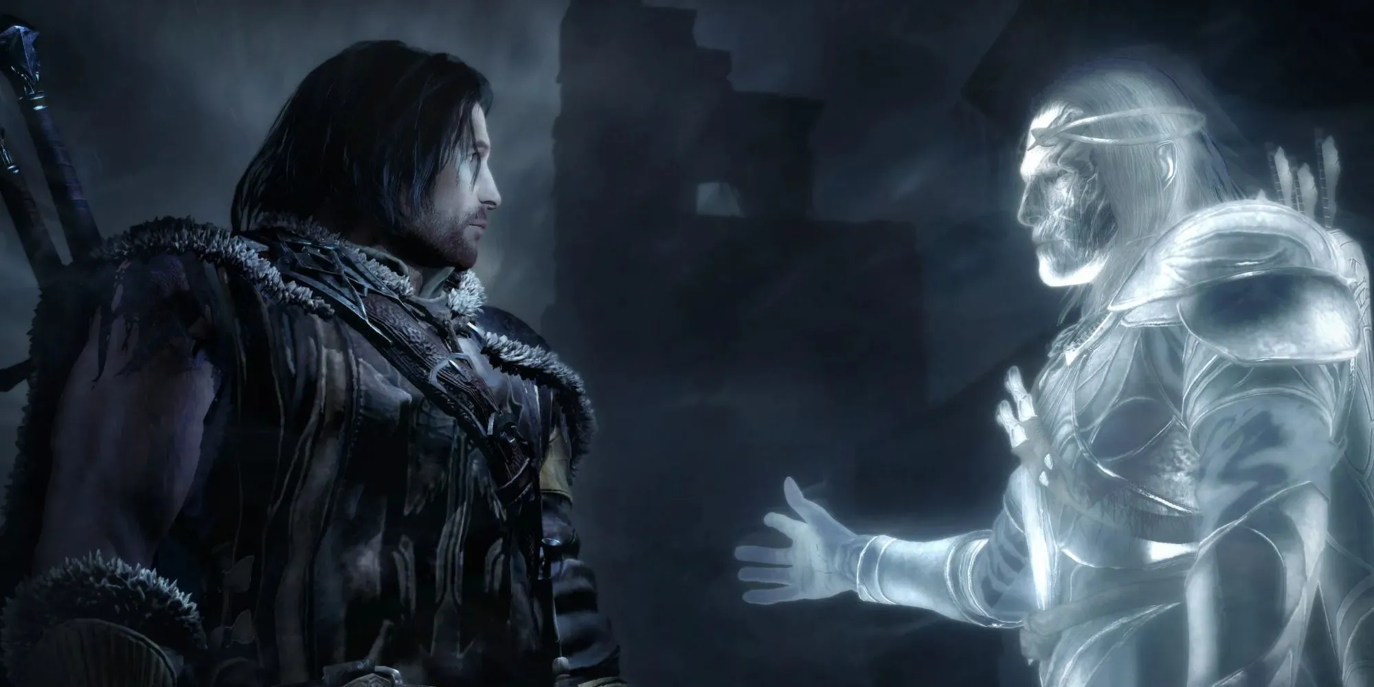 Talion, người canh gác bị ám ảnh bởi linh hồn, trong Middle-earth Shadow of Mordor