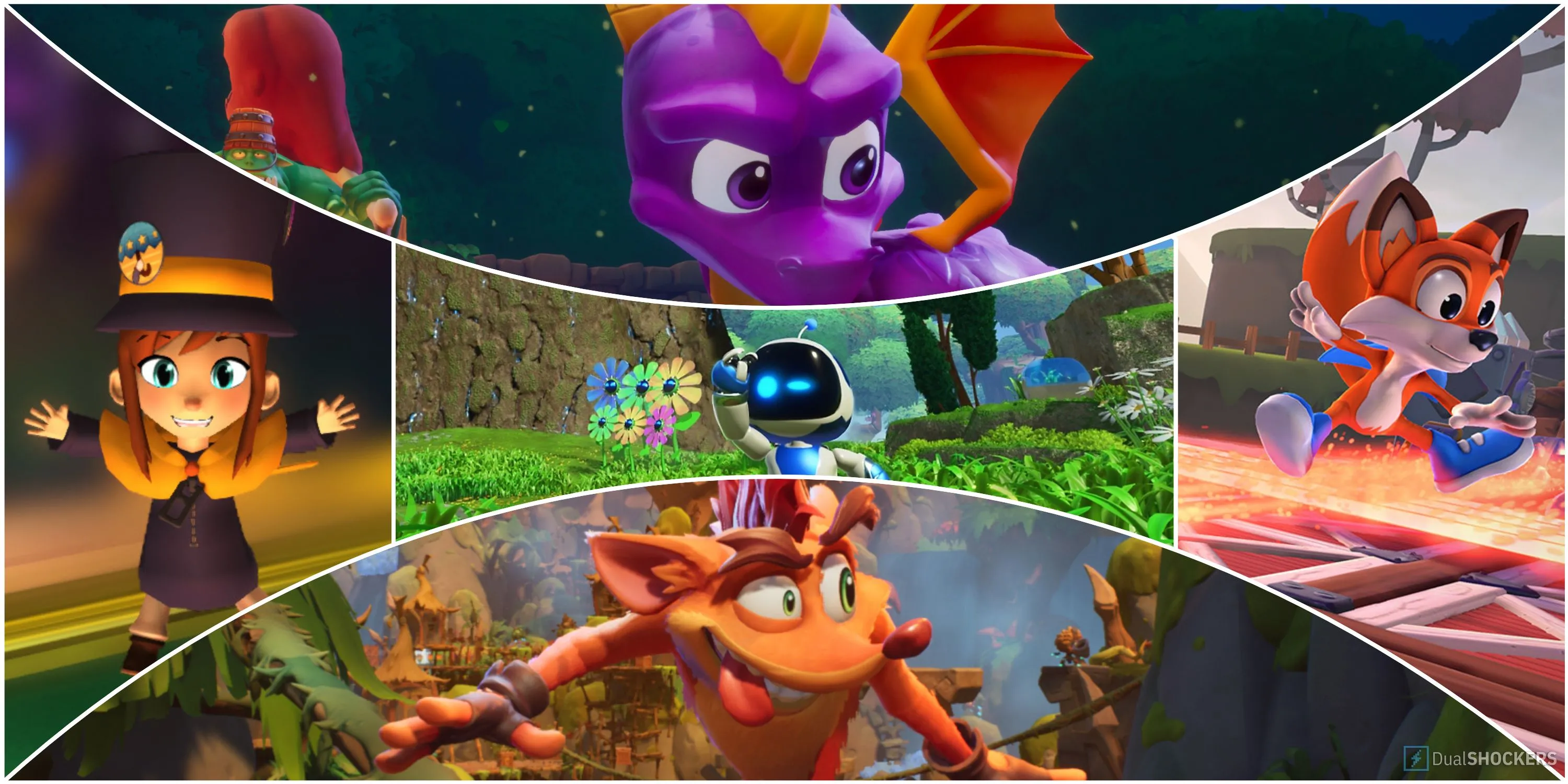 Tổng hợp hình ảnh các tựa game đi cảnh nổi bật tương tự Astro Bot