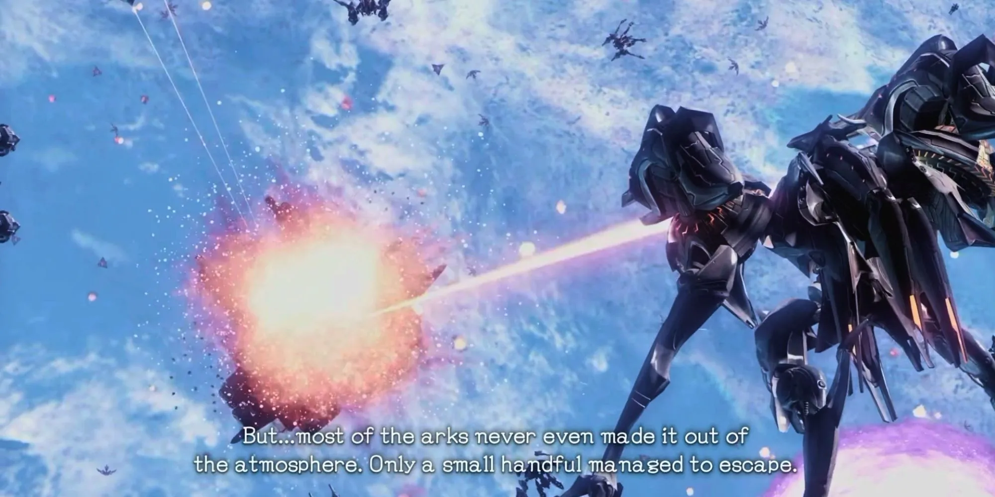 Trái Đất bị tàn phá trong Xenoblade Chronicles X Definitive Edition