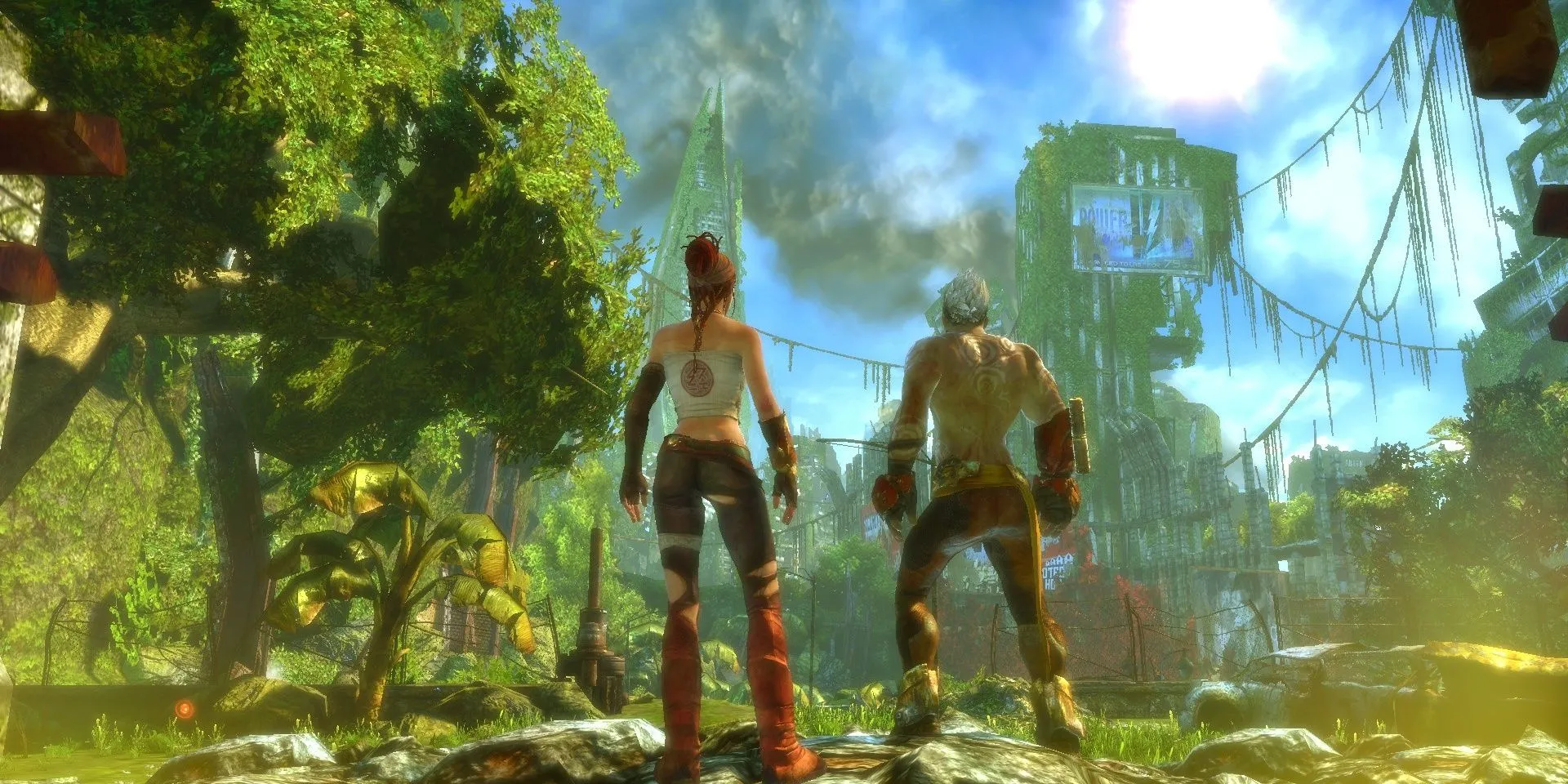 Trip và Monkey khám phá thế giới hậu tận thế trong Enslaved: Odyssey to the West