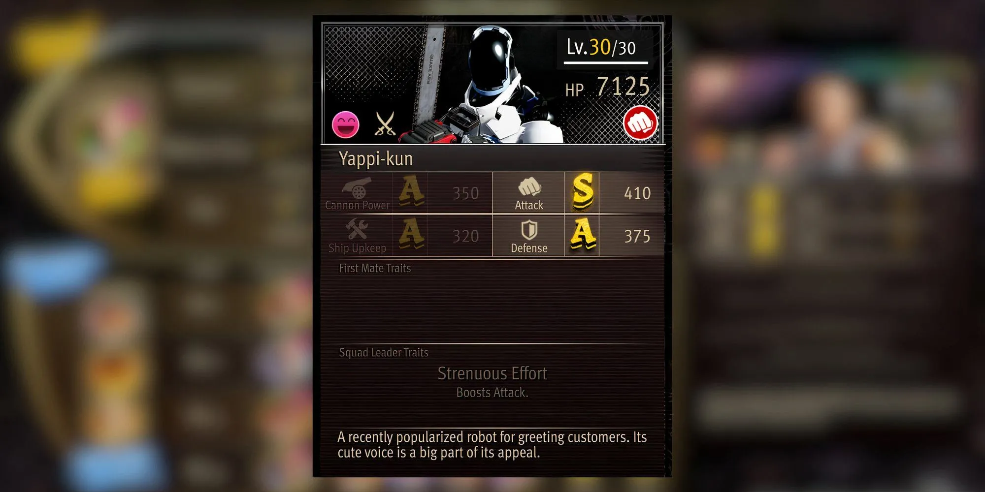 Yappi-kun, robot chiến đấu trong thủy thủ đoàn Pirate Yakuza
