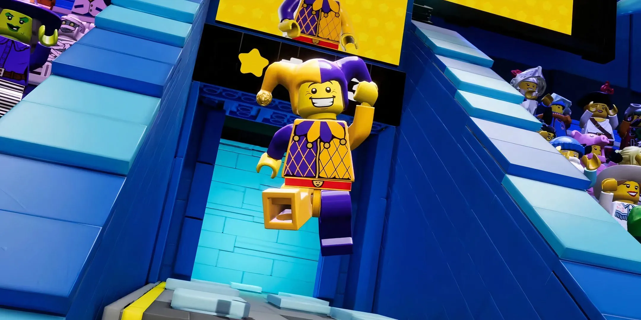 Nhân vật Lego Jester trong game tiệc tùng Lego Party