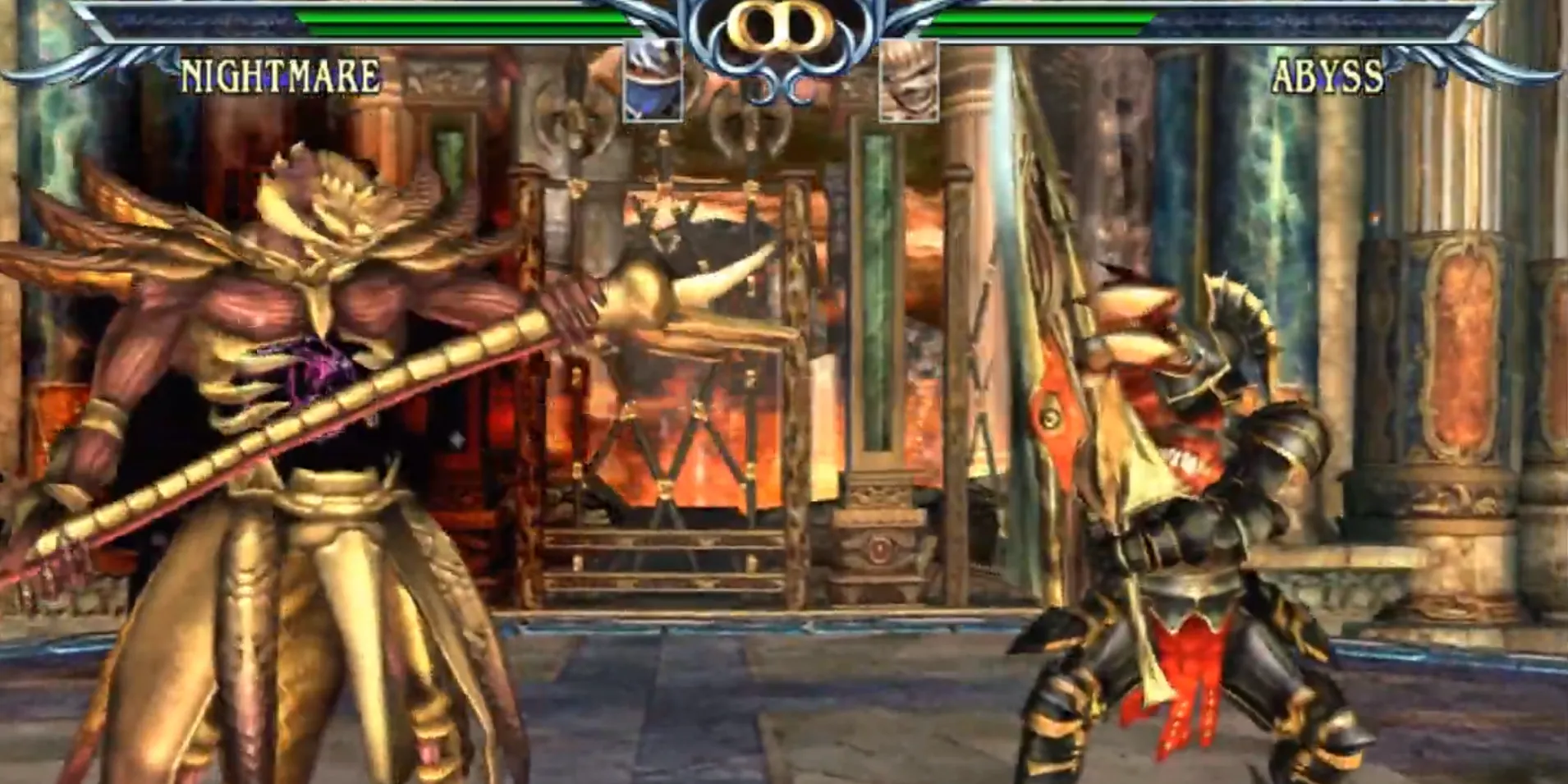 Abyss trong SoulCalibur III, một trùm cuối ấn tượng với thiết kế độc đáo và đòn đánh uy lực