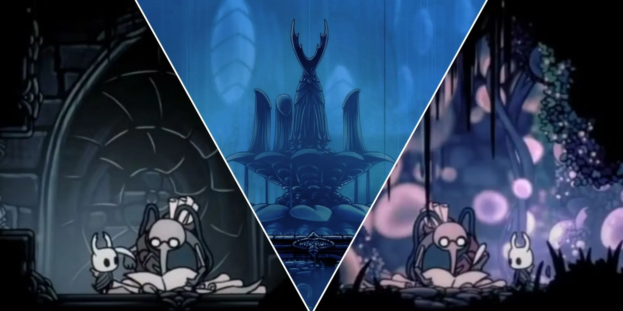 Ảnh tổng hợp một số khu vực trong Hollow Knight