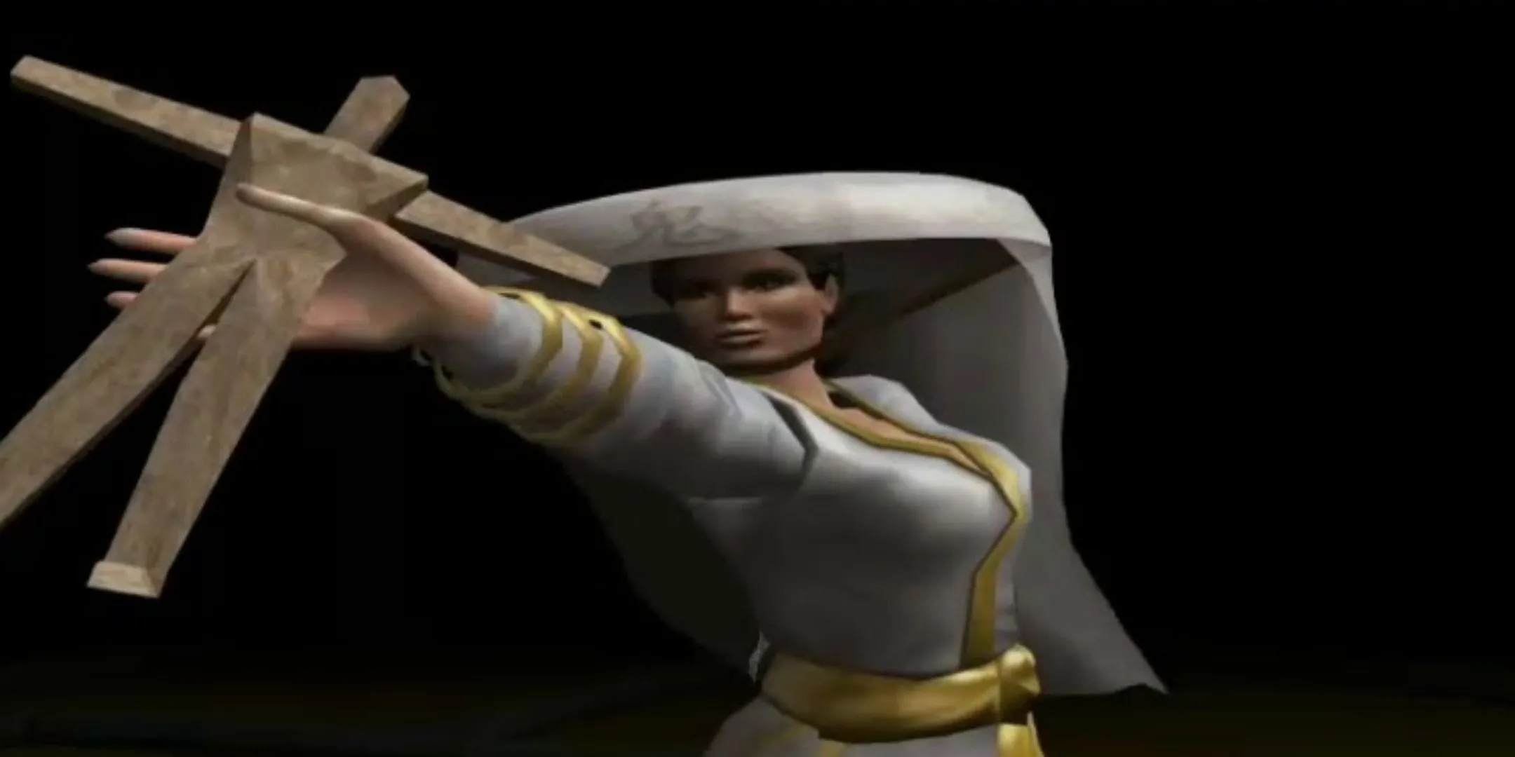 Ashrah sử dụng búp bê Voodoo để hành hạ đối thủ trong Mortal Kombat Deception