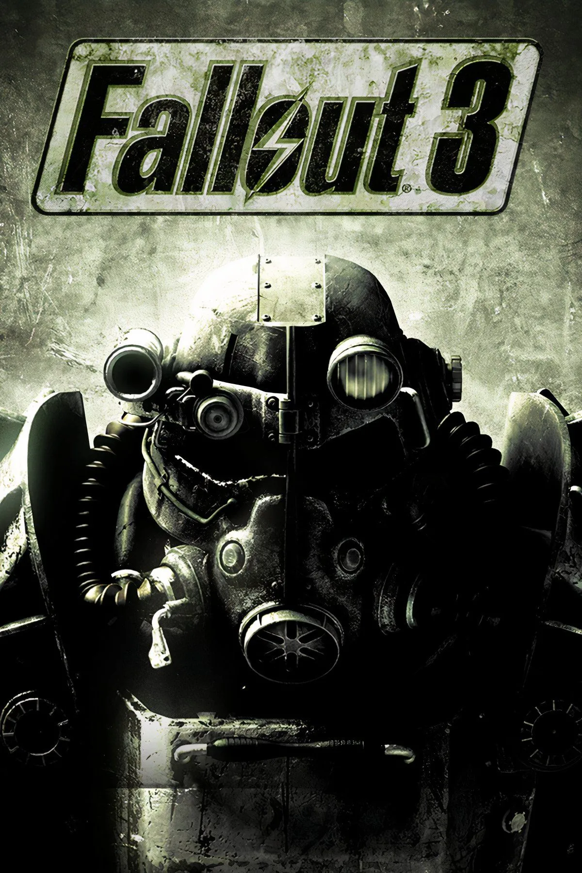 Bìa game Fallout 3, đưa người chơi vào vùng đất hoang tàn Capitol Wasteland.