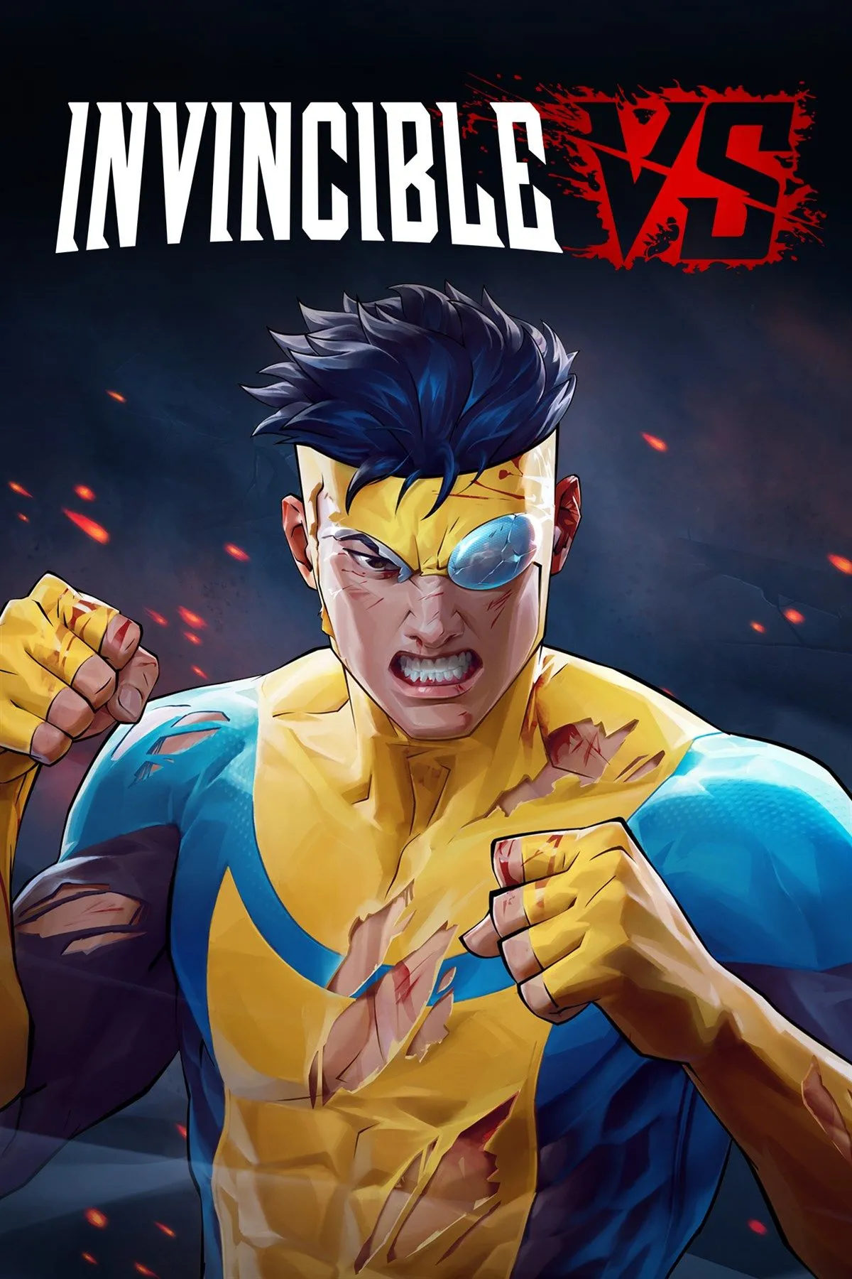 Bìa game Invincible VS hiển thị logo và các nhân vật chính