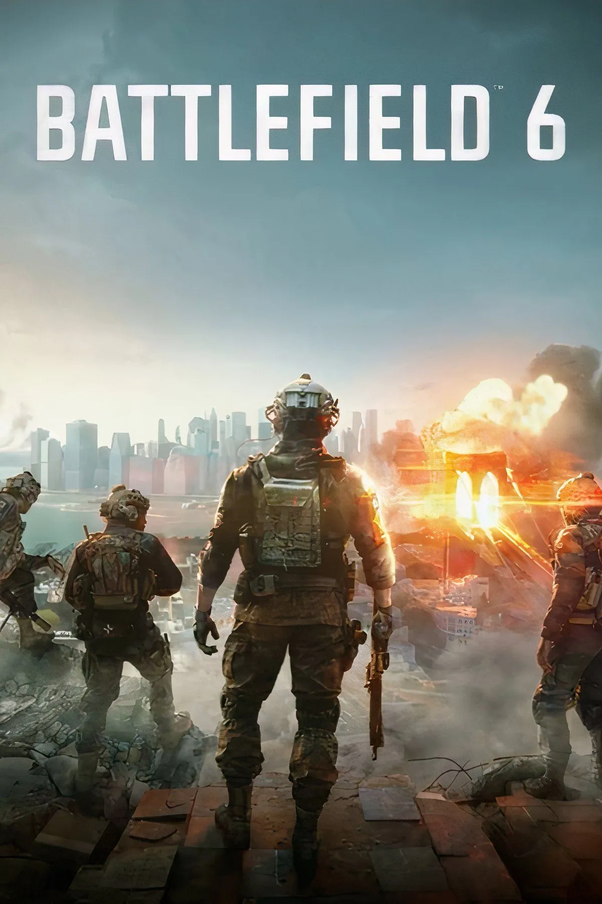 Bìa nghệ thuật game Battlefield 6, đại diện cho những thay đổi và kỳ vọng mới của series