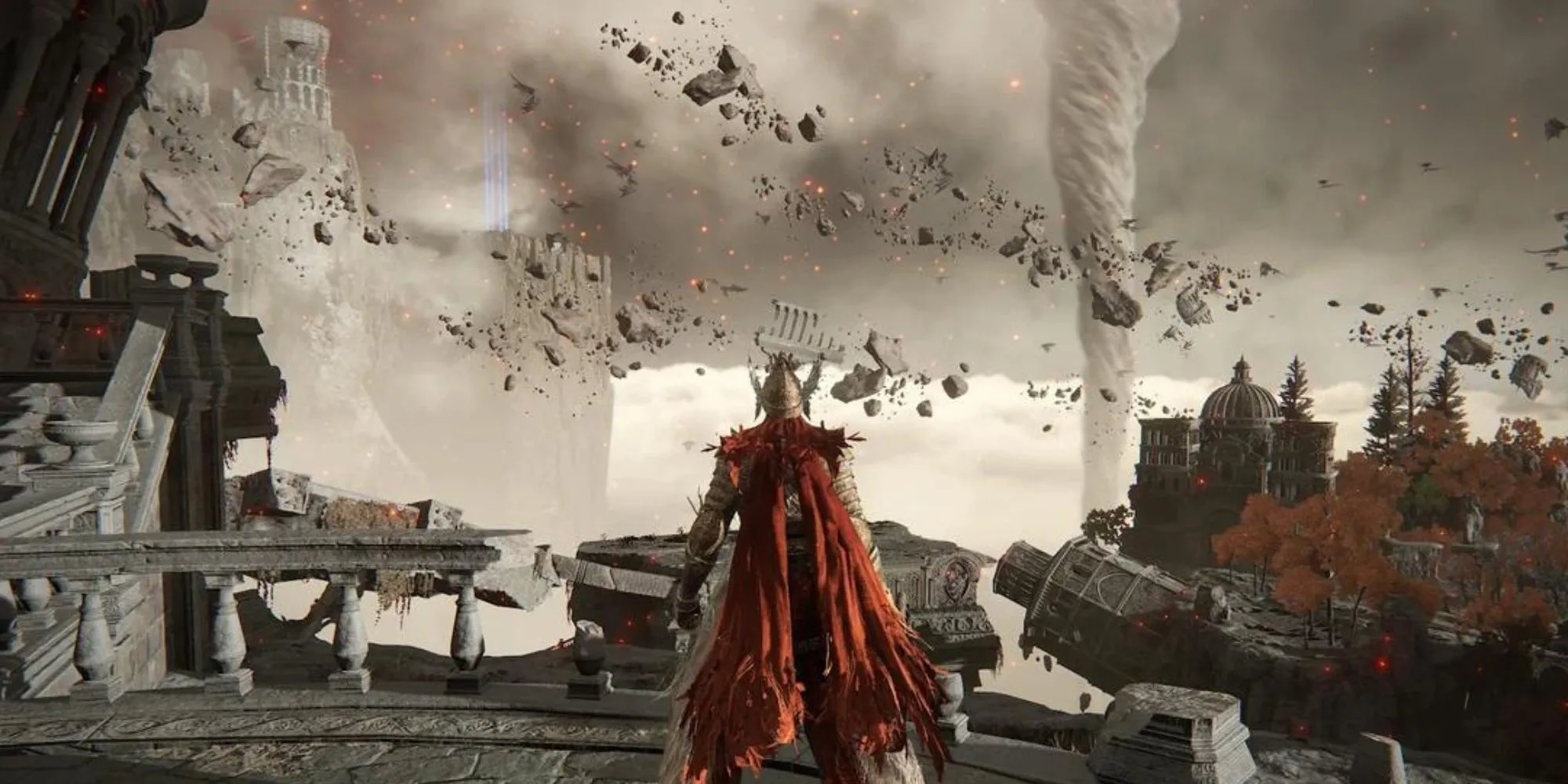 Cảnh Crumbling Farum Azula trong Elden Ring