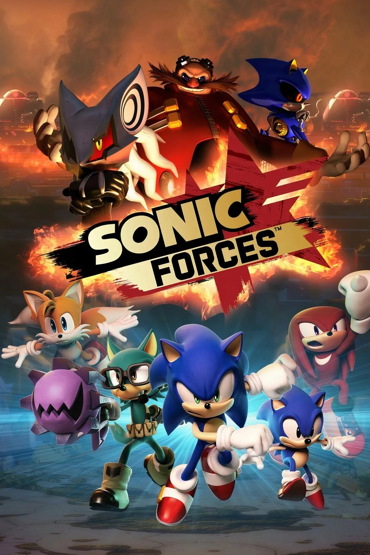 Đội kháng chiến đối đầu với lực lượng của Eggman và Infinite trong Sonic Forces