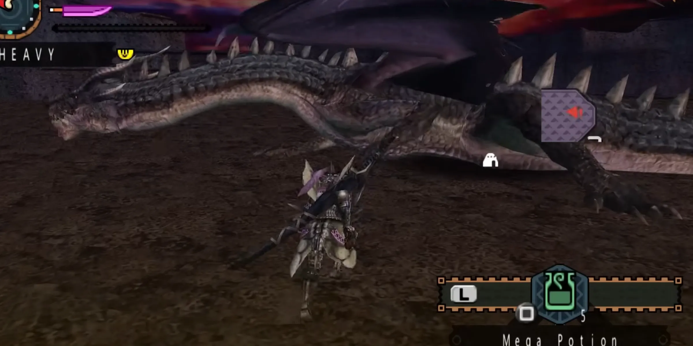 Fatalis, một con rồng già khổng lồ trong Monster Hunter bản gốc trên PS2, thử thách người chơi với quy mô trận chiến