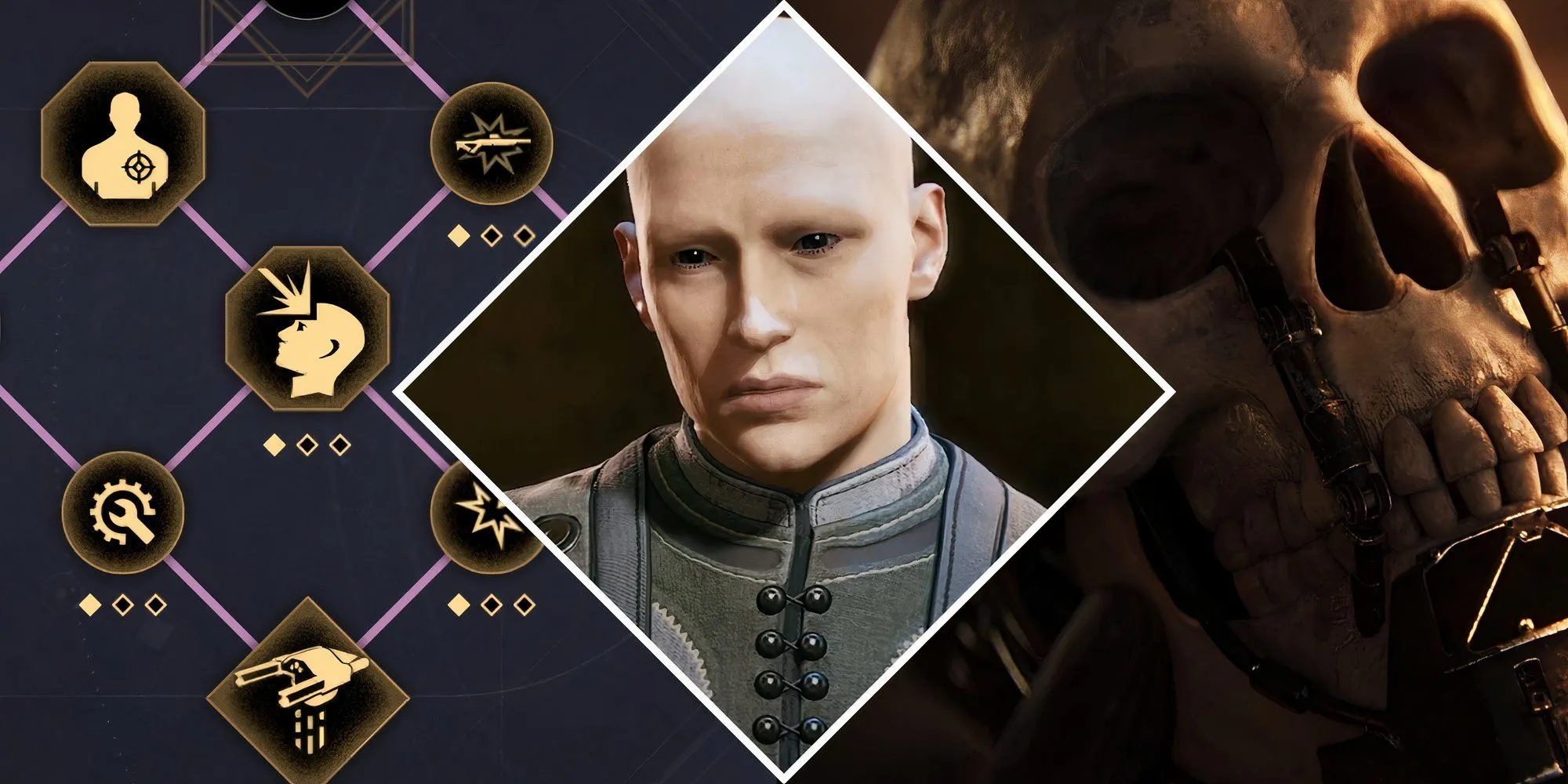 Gameplay nhân vật class Mentat sử dụng kỹ năng chiến đấu tầm xa hoặc bẫy trong game Dune: Awakening